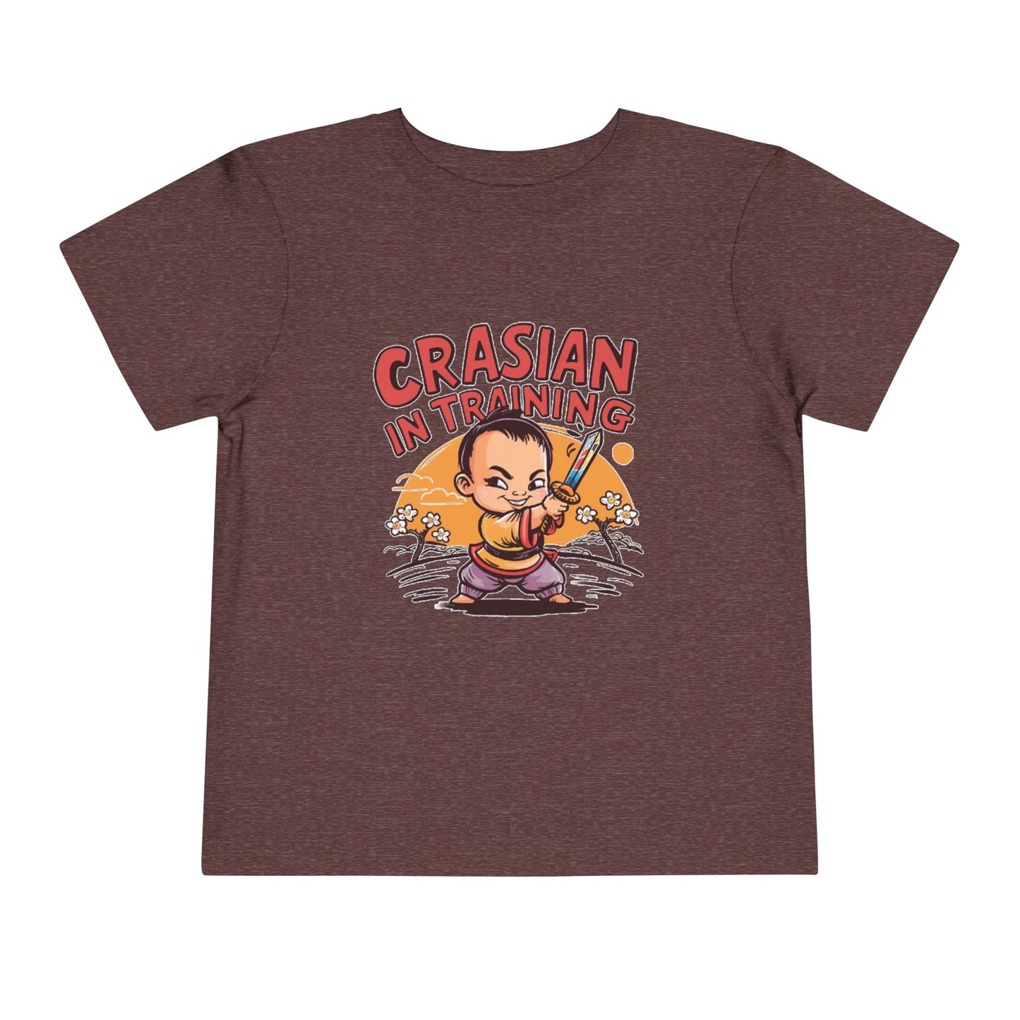 "CRASIAN IN TRAINING" Toddler Short Sleeve Tee