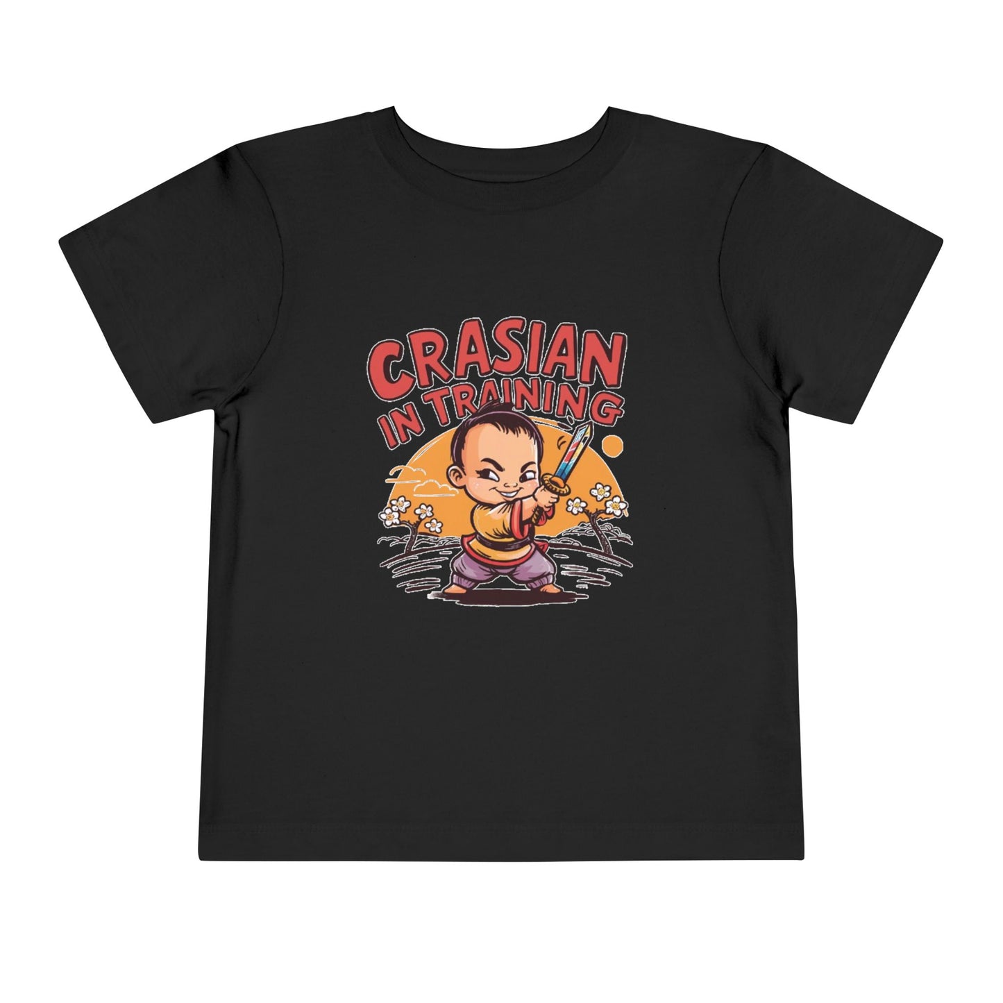 "CRASIAN IN TRAINING" Toddler Short Sleeve Tee