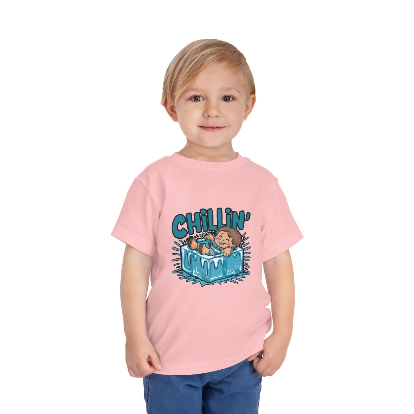 "CHILLIN" Toddler Short Sleeve Tee