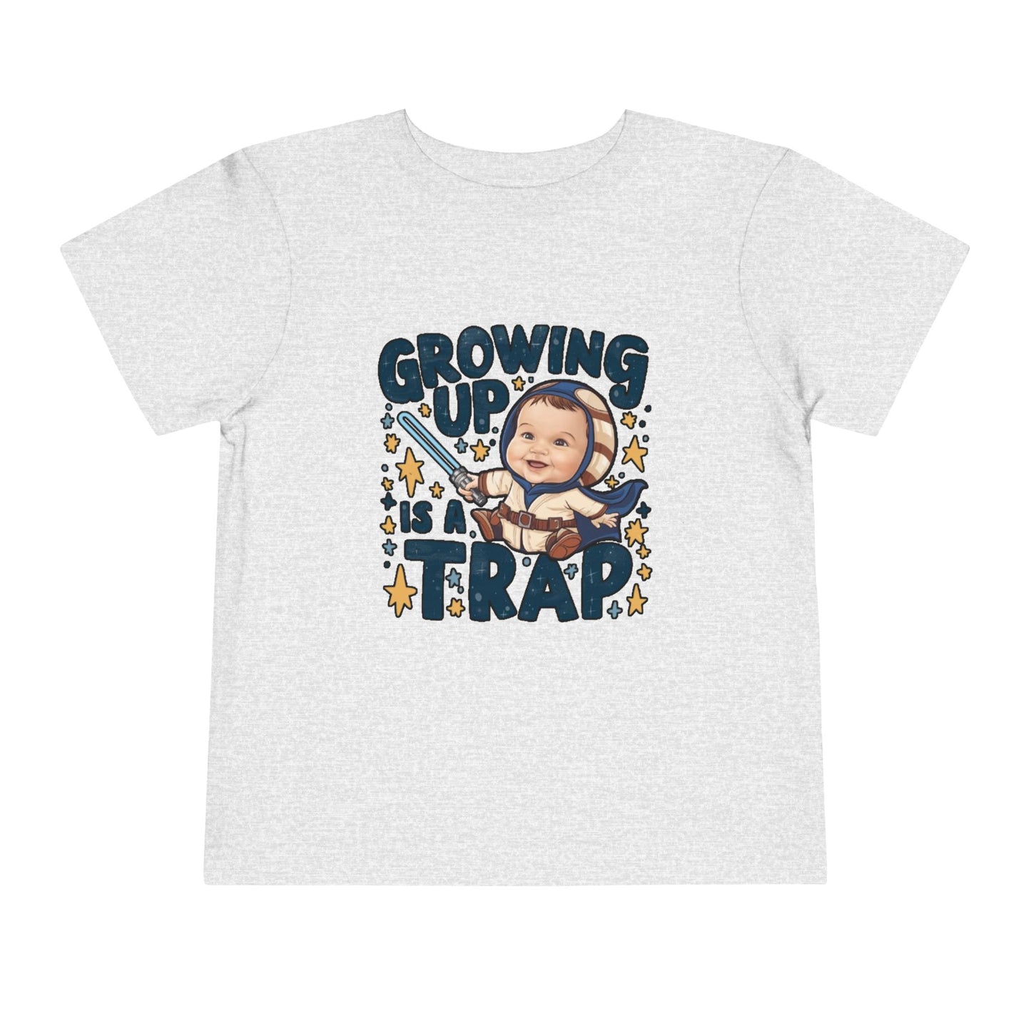 "GROWING UP IS A TRAP" Toddler Short Sleeve Tee