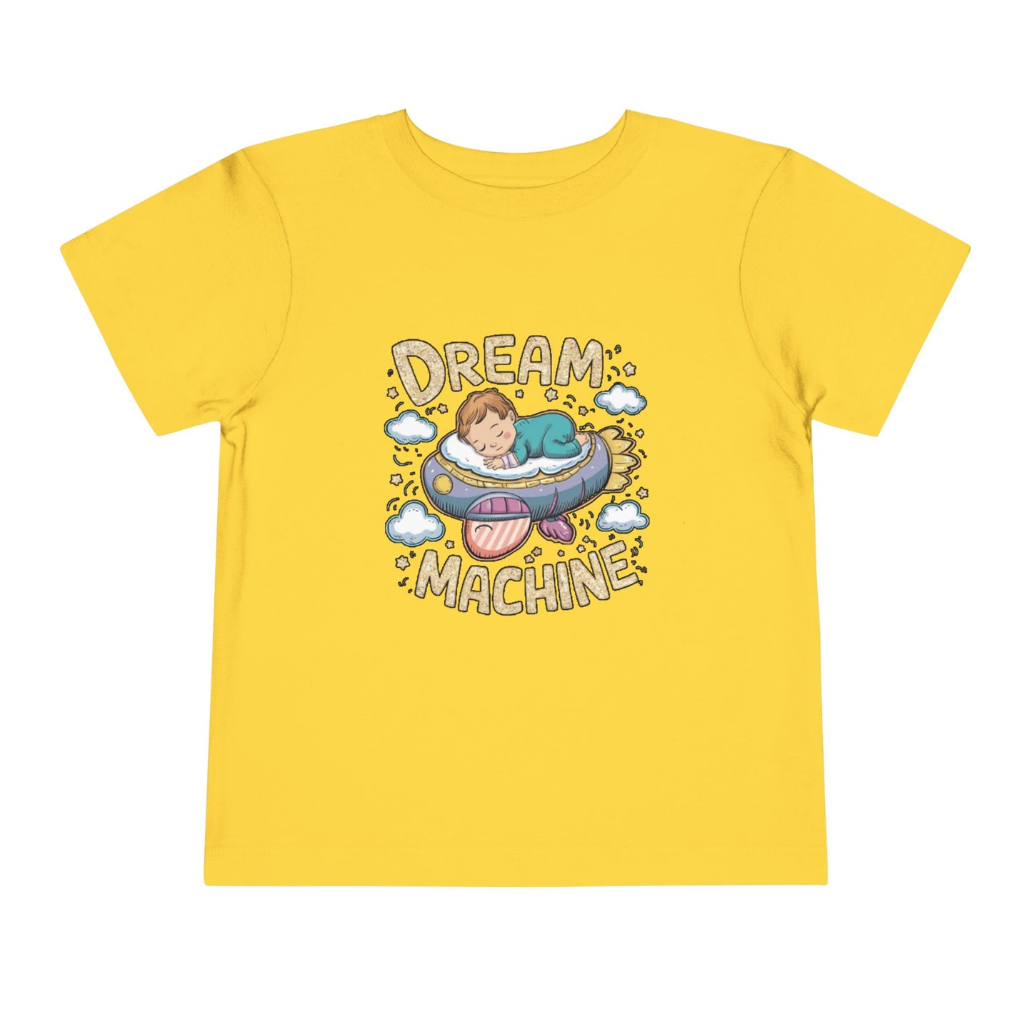 "DREAM MACHINE" Toddler Short Sleeve Tee