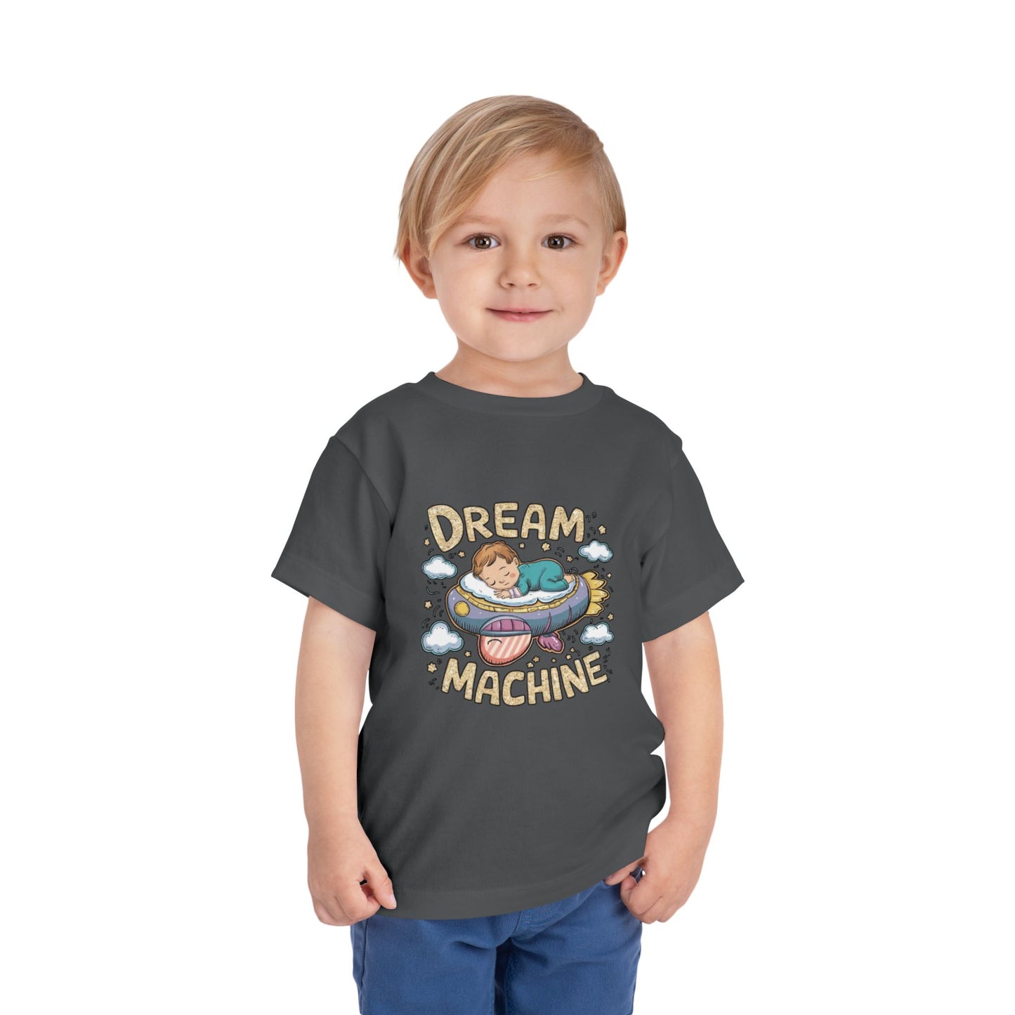 "DREAM MACHINE" Toddler Short Sleeve Tee