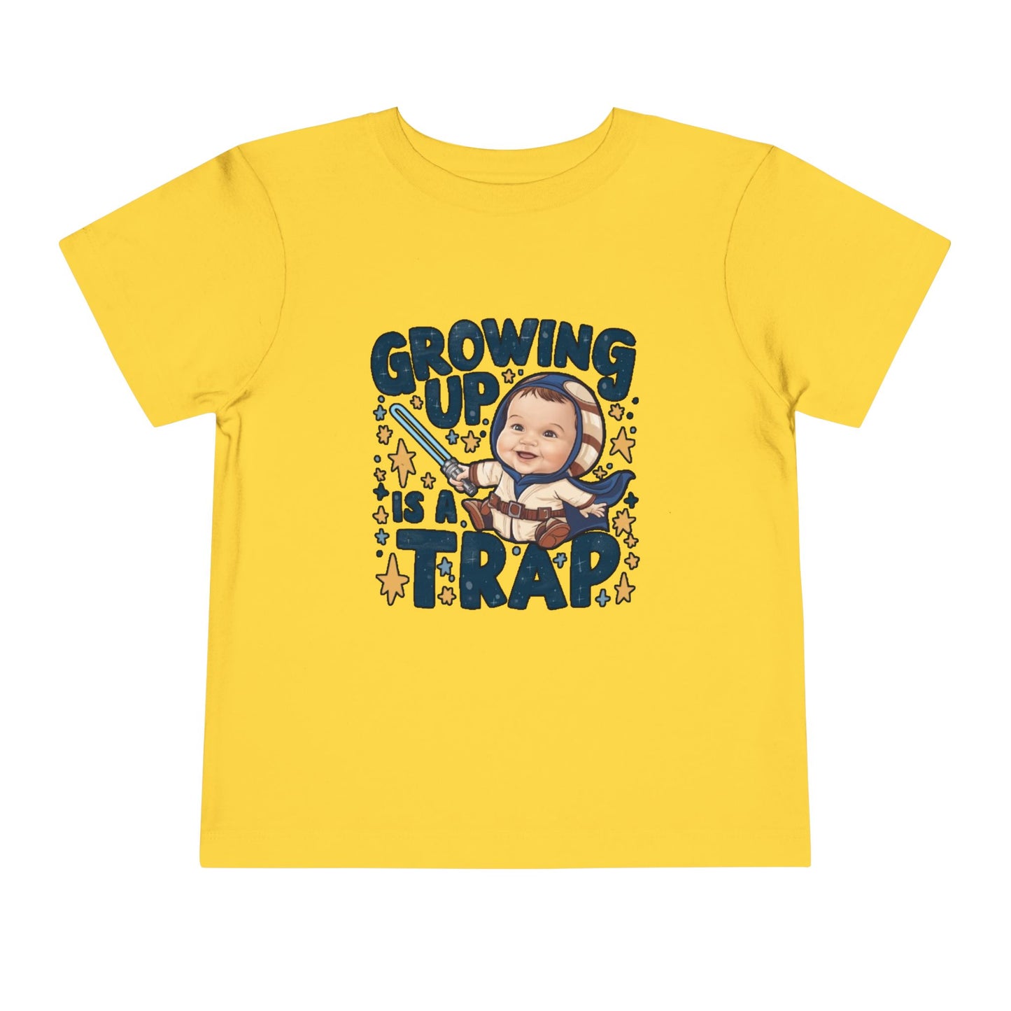 "GROWING UP IS A TRAP" Toddler Short Sleeve Tee