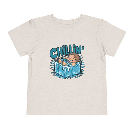 "CHILLIN" Toddler Short Sleeve Tee