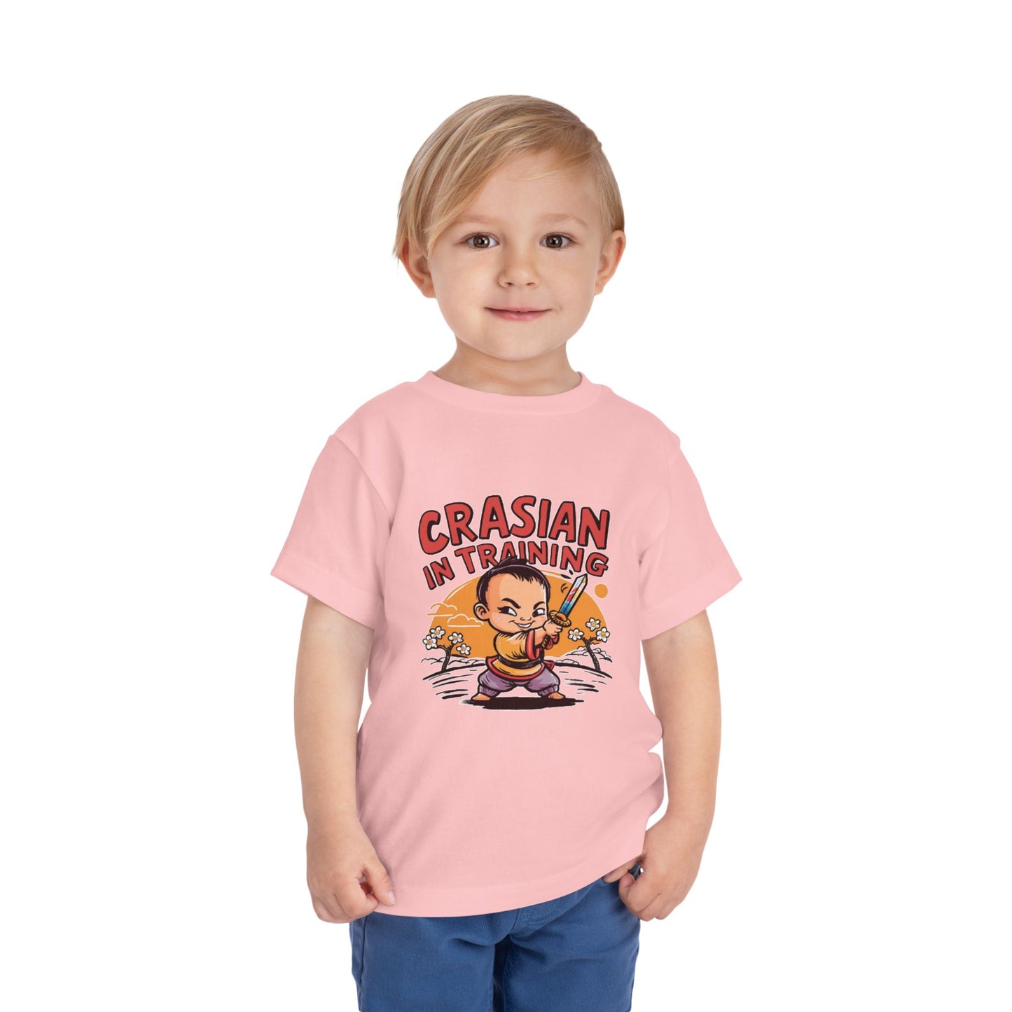 "CRASIAN IN TRAINING" Toddler Short Sleeve Tee