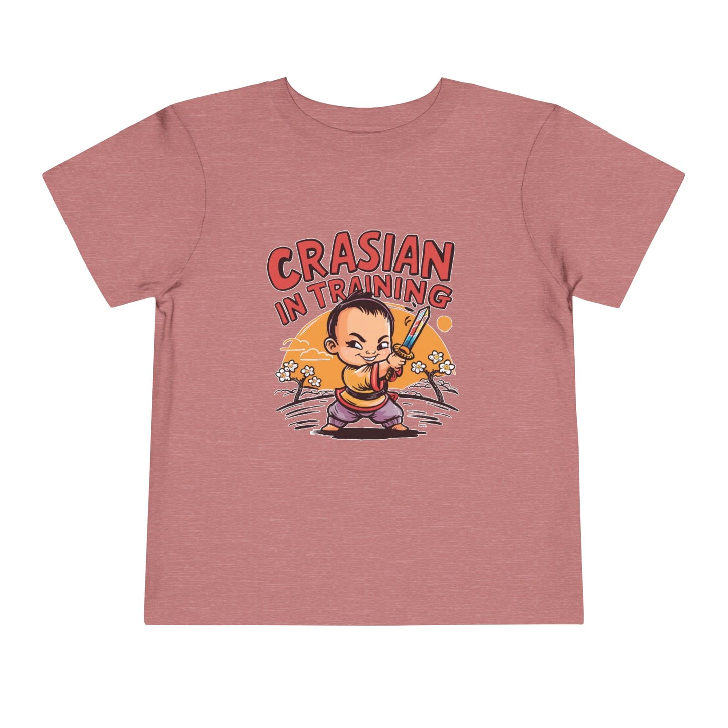 "CRASIAN IN TRAINING" Toddler Short Sleeve Tee