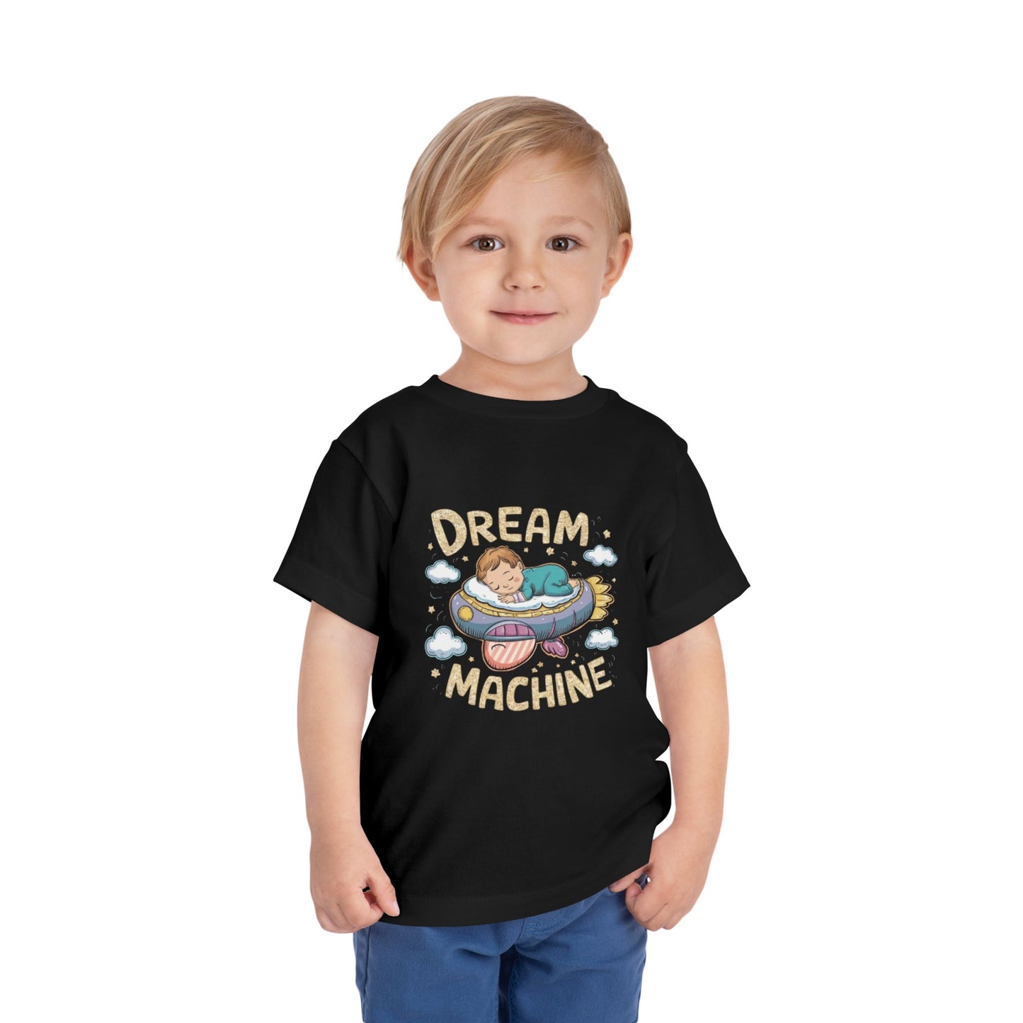 "DREAM MACHINE" Toddler Short Sleeve Tee