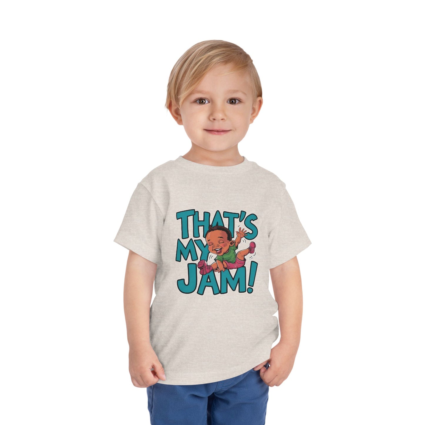 "THAT'S MY JAM" Toddler Short Sleeve Tee