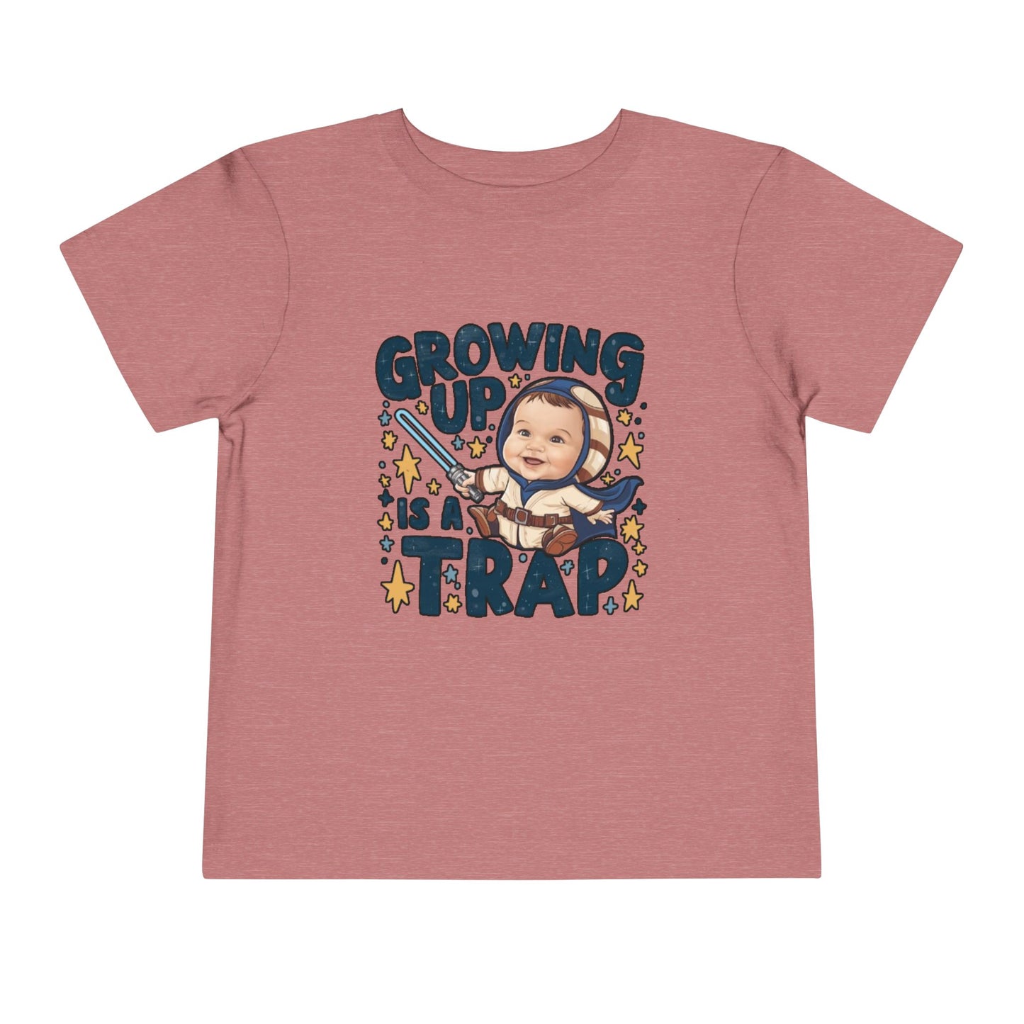 "GROWING UP IS A TRAP" Toddler Short Sleeve Tee