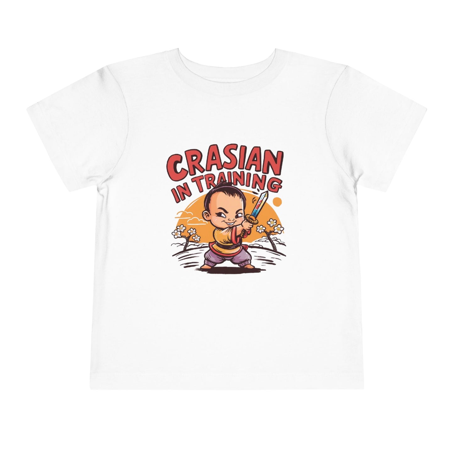 "CRASIAN IN TRAINING" Toddler Short Sleeve Tee