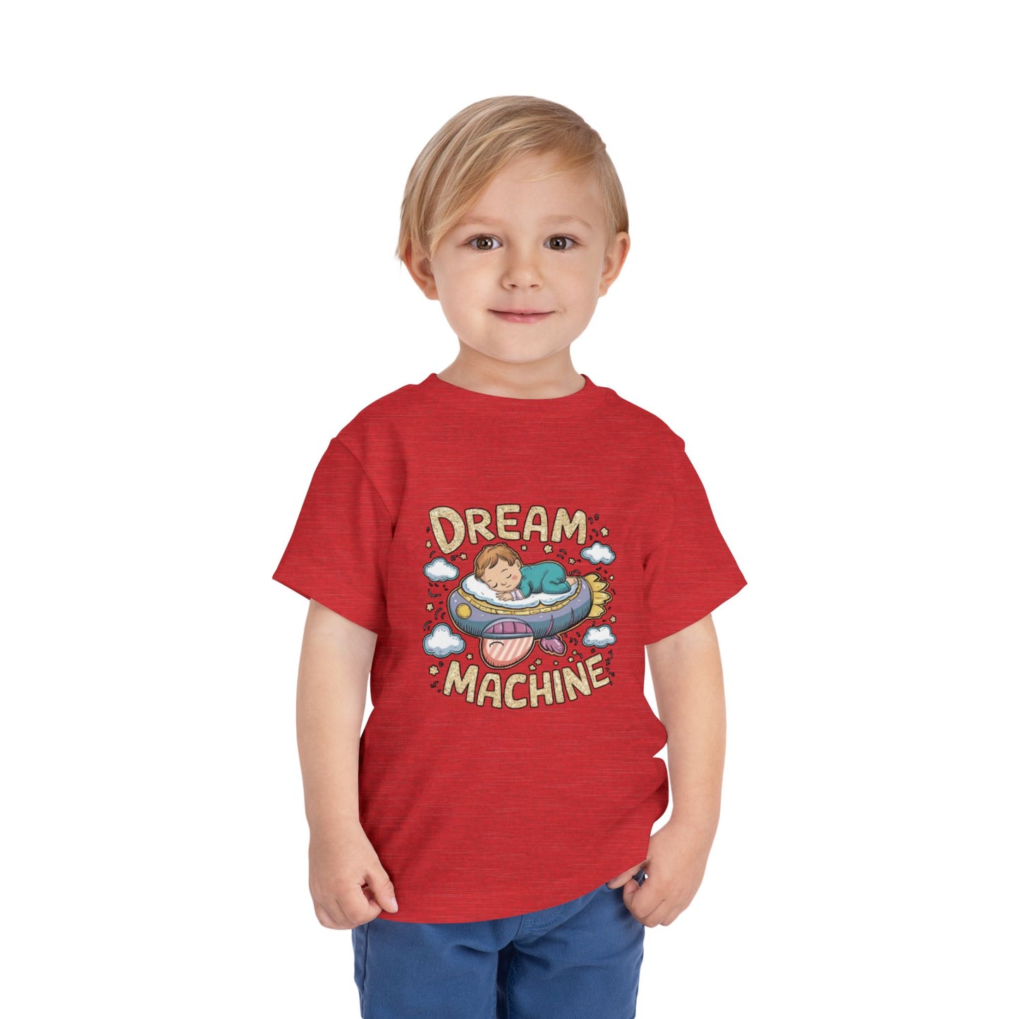 "DREAM MACHINE" Toddler Short Sleeve Tee