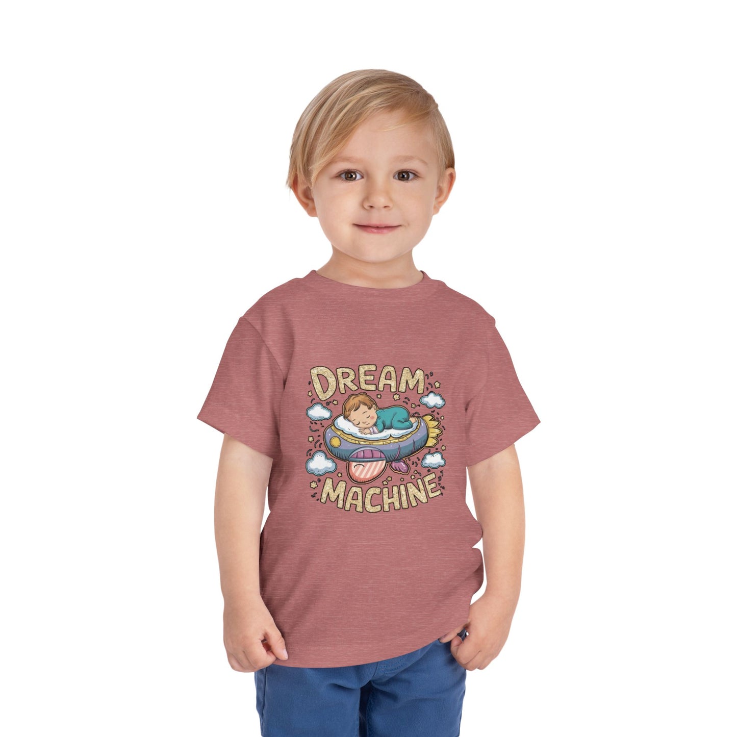 "DREAM MACHINE" Toddler Short Sleeve Tee