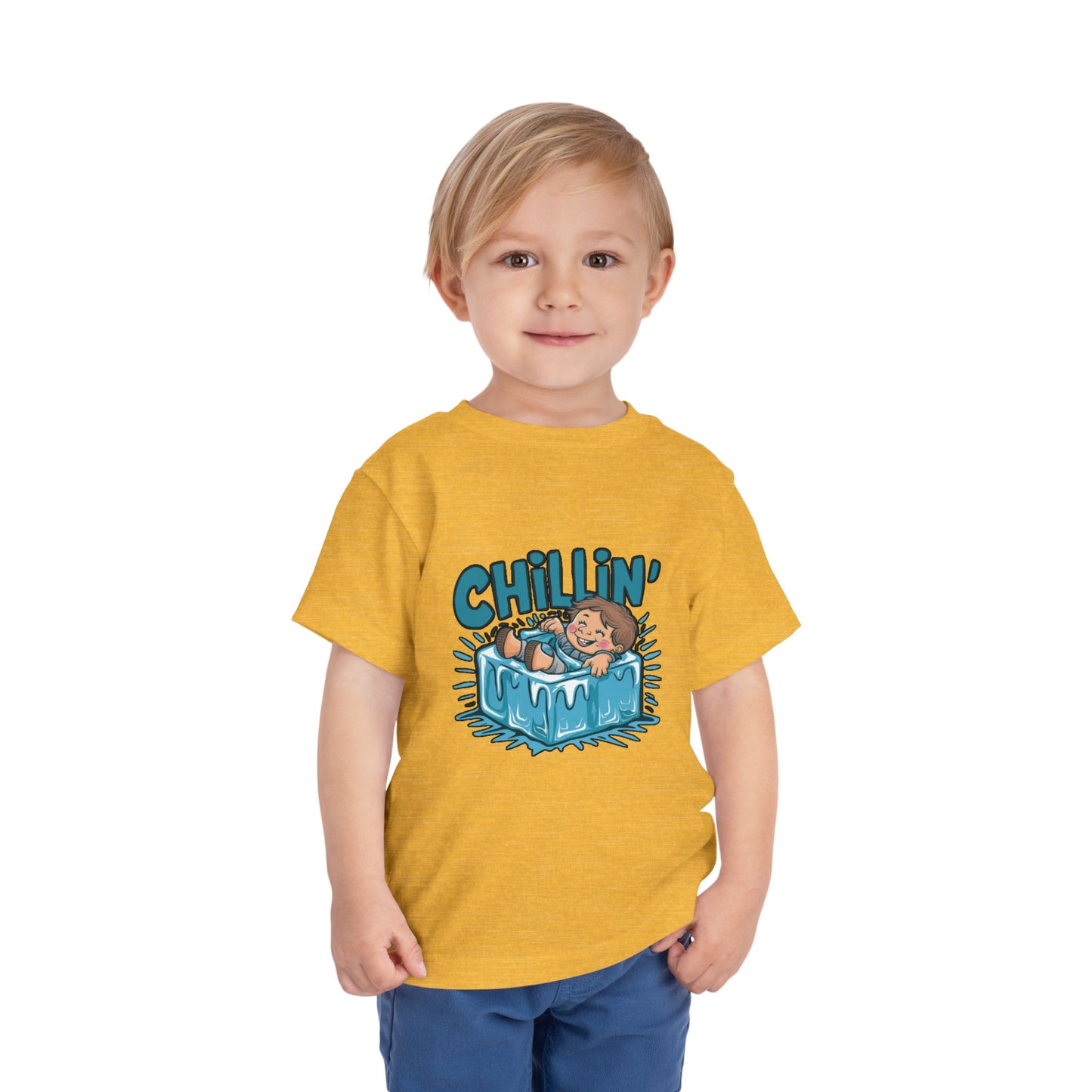 "CHILLIN" Toddler Short Sleeve Tee