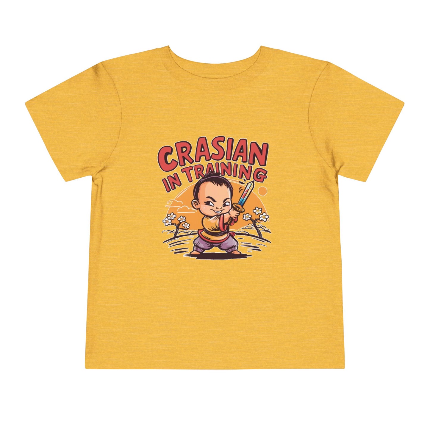 "CRASIAN IN TRAINING" Toddler Short Sleeve Tee