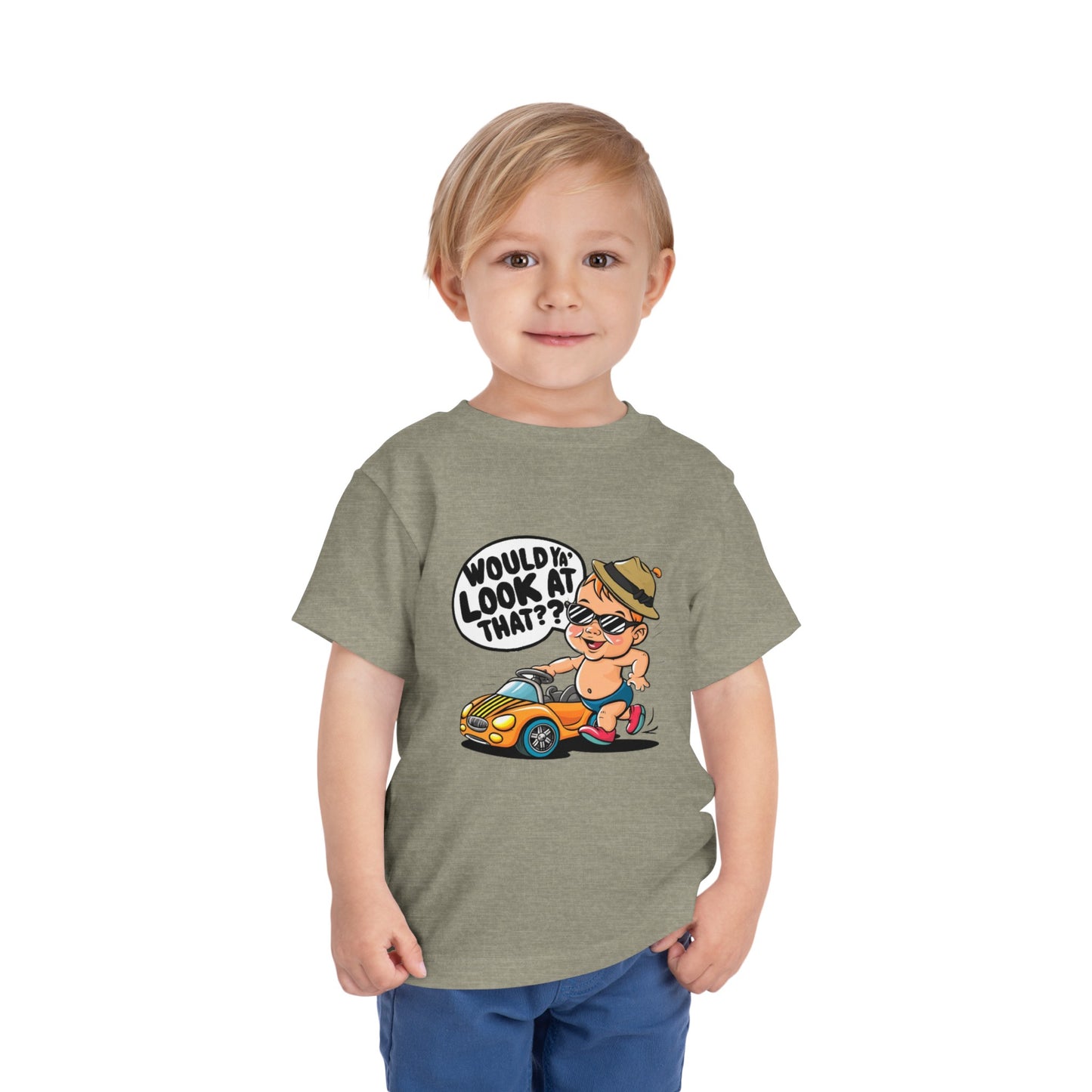 "WOULD YA' LOOK AT THAT?" Toddler Short Sleeve Tee