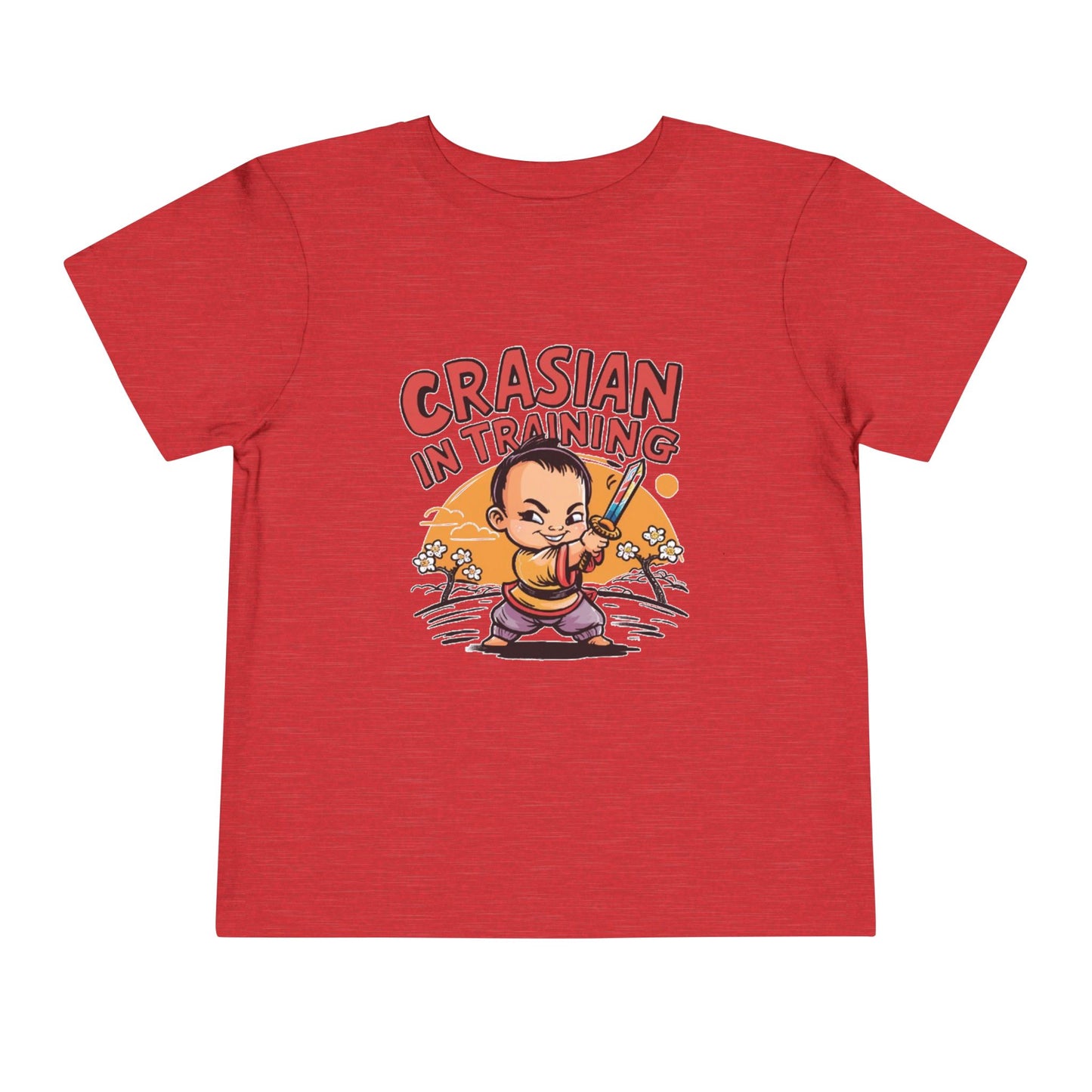 "CRASIAN IN TRAINING" Toddler Short Sleeve Tee