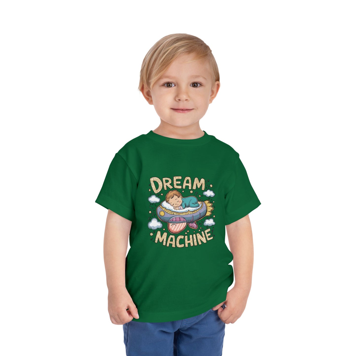 "DREAM MACHINE" Toddler Short Sleeve Tee