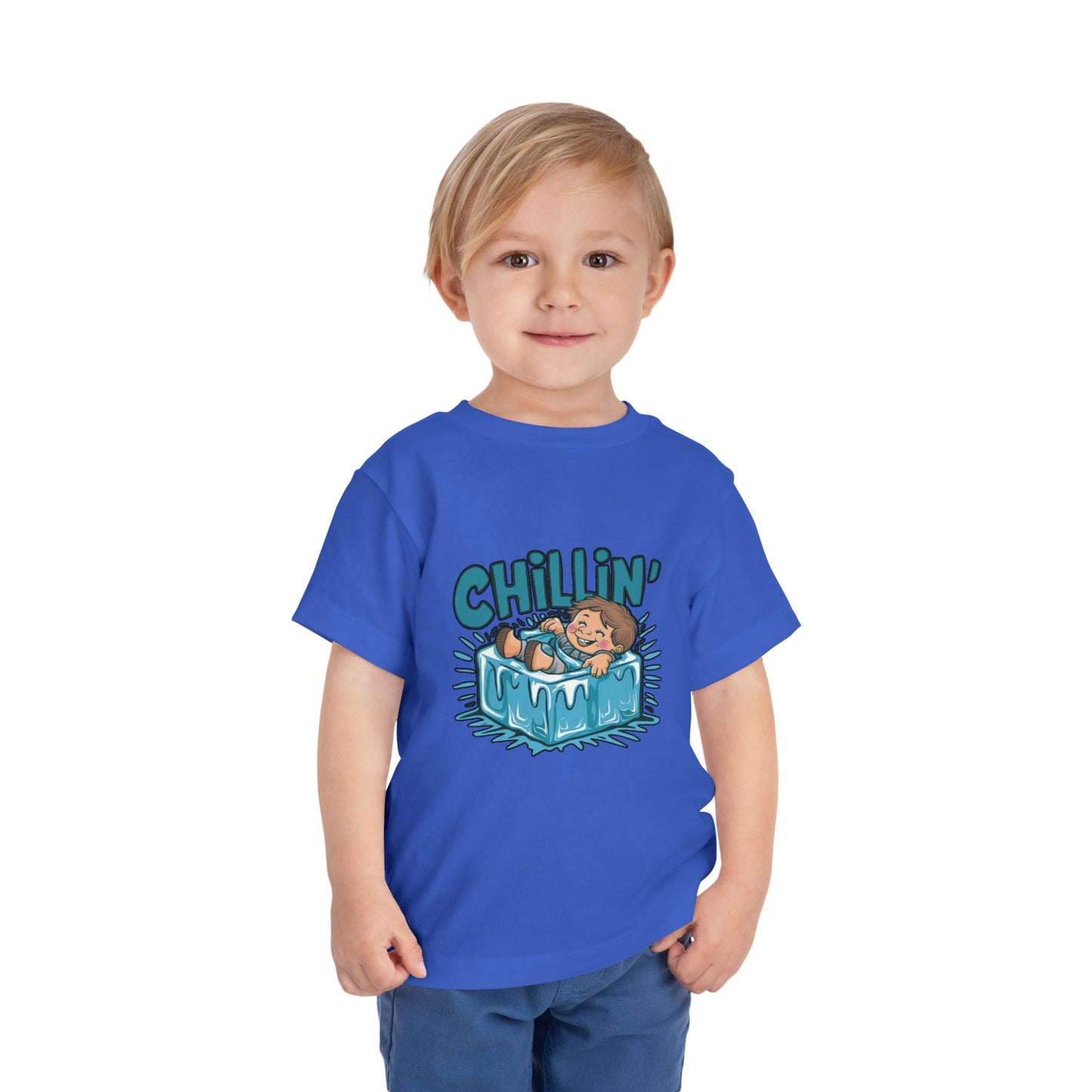 "CHILLIN" Toddler Short Sleeve Tee