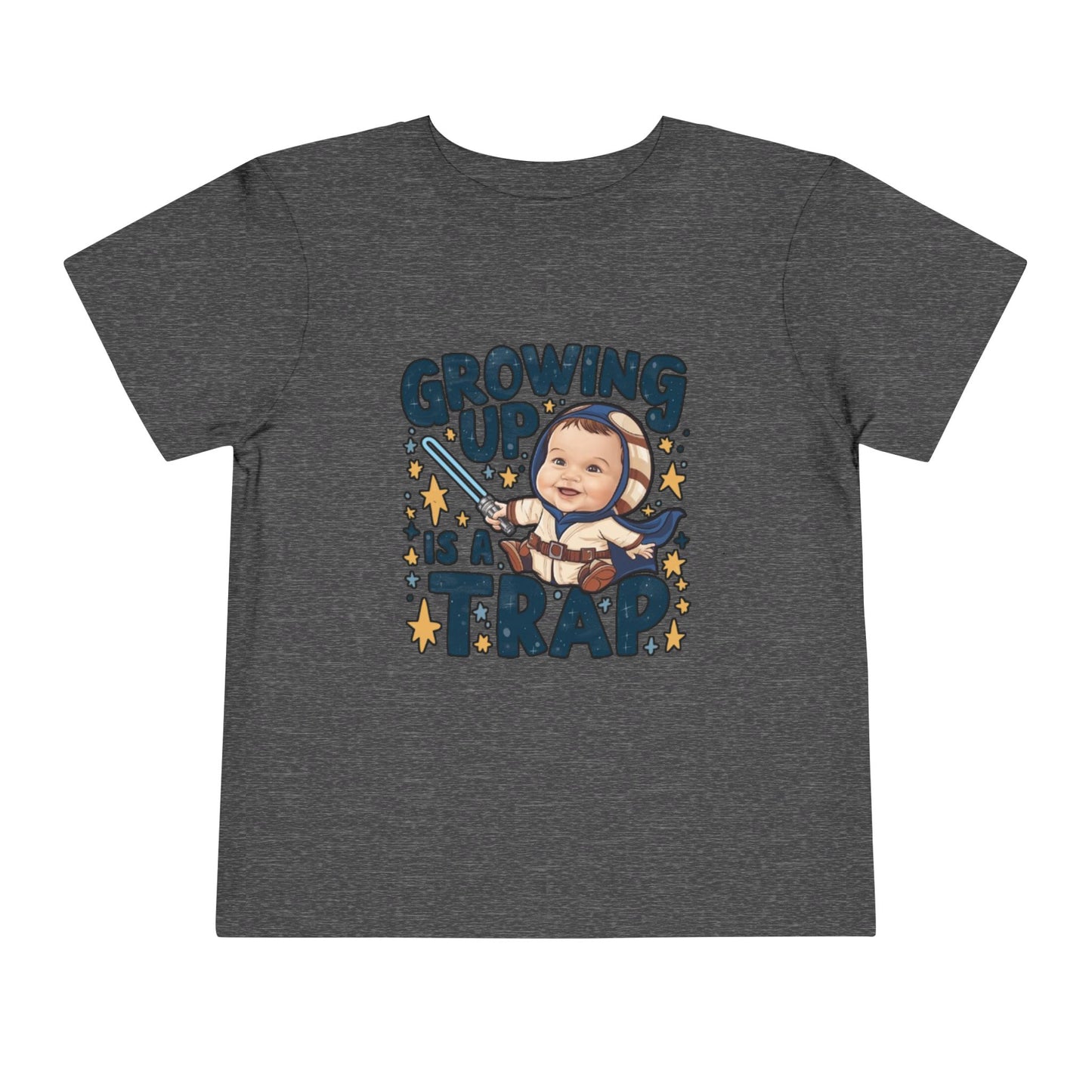 "GROWING UP IS A TRAP" Toddler Short Sleeve Tee