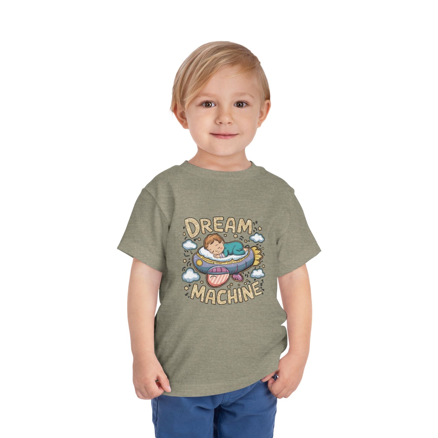 "DREAM MACHINE" Toddler Short Sleeve Tee