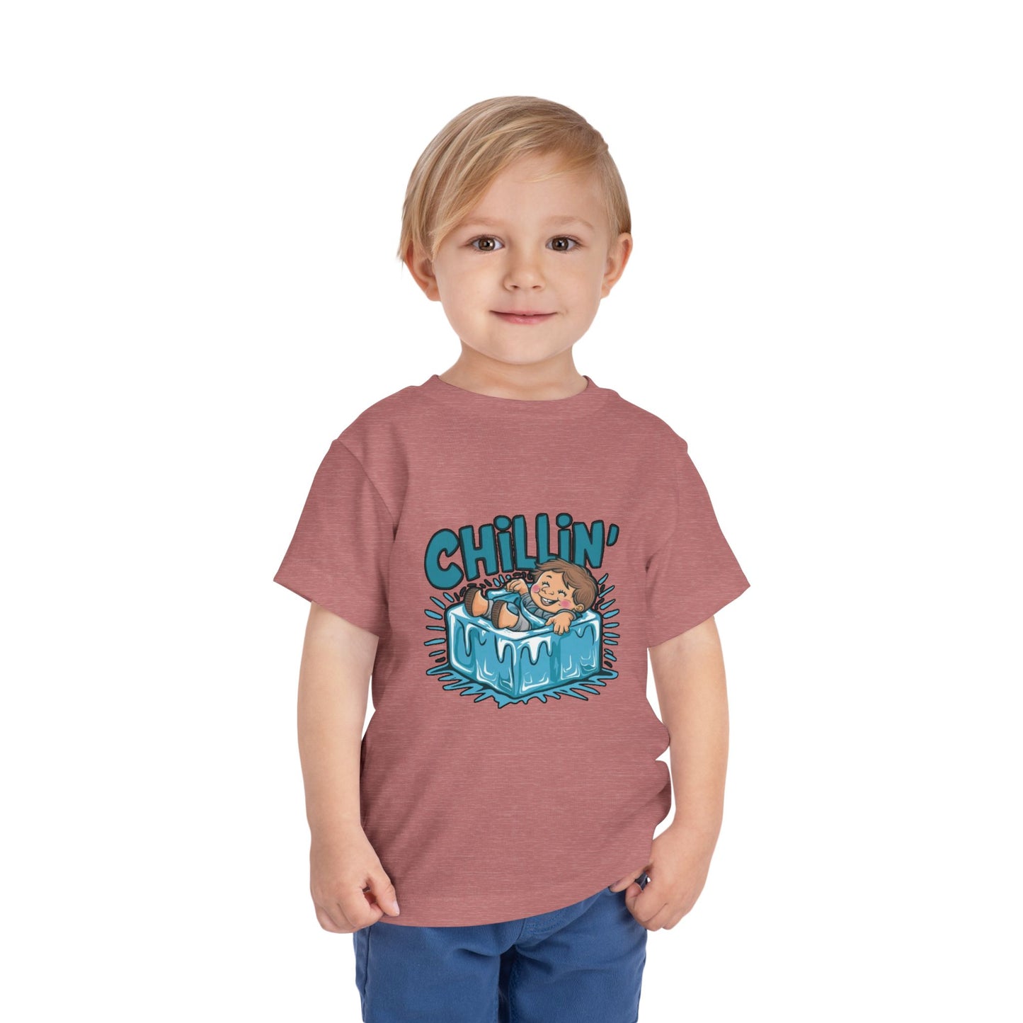 "CHILLIN" Toddler Short Sleeve Tee