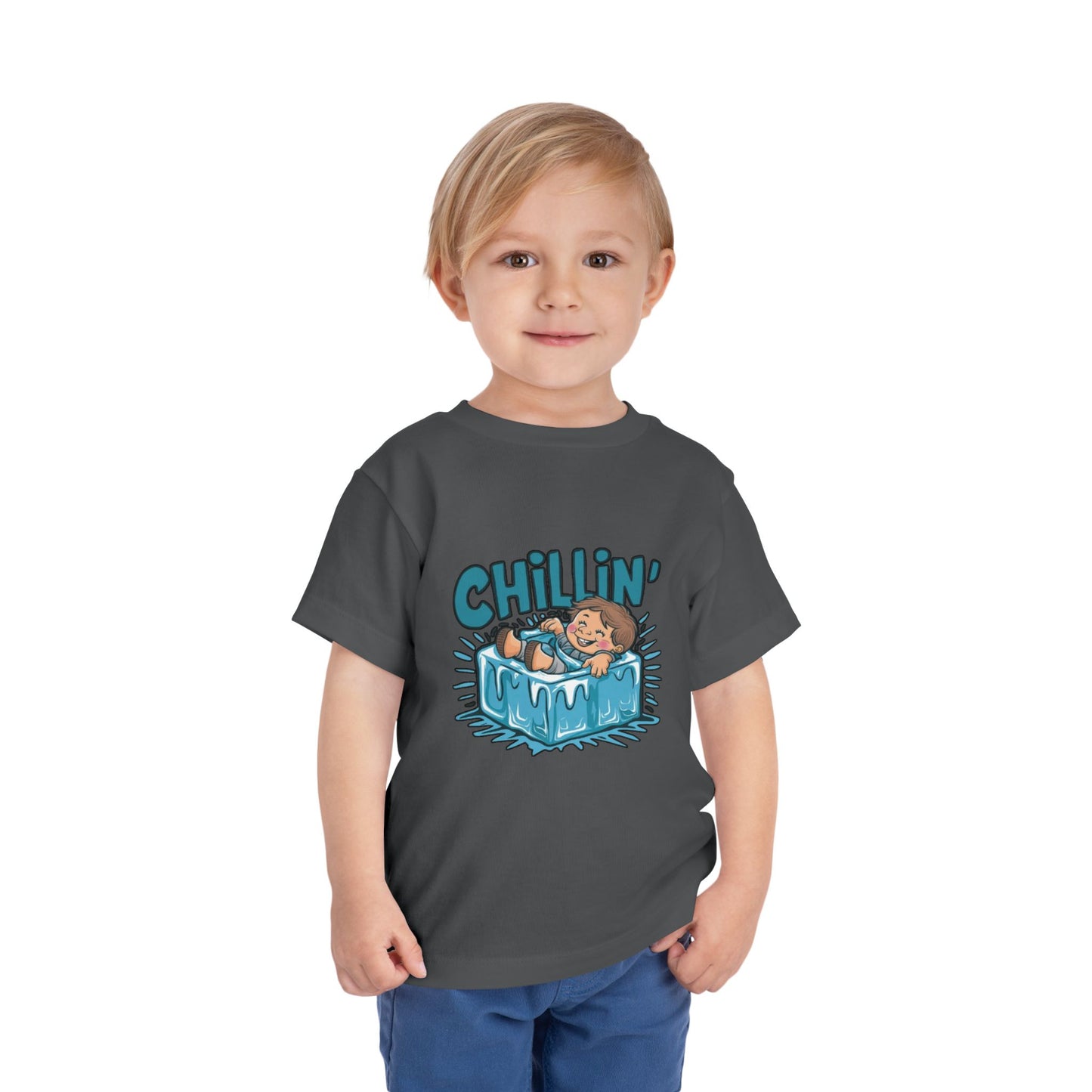 "CHILLIN" Toddler Short Sleeve Tee