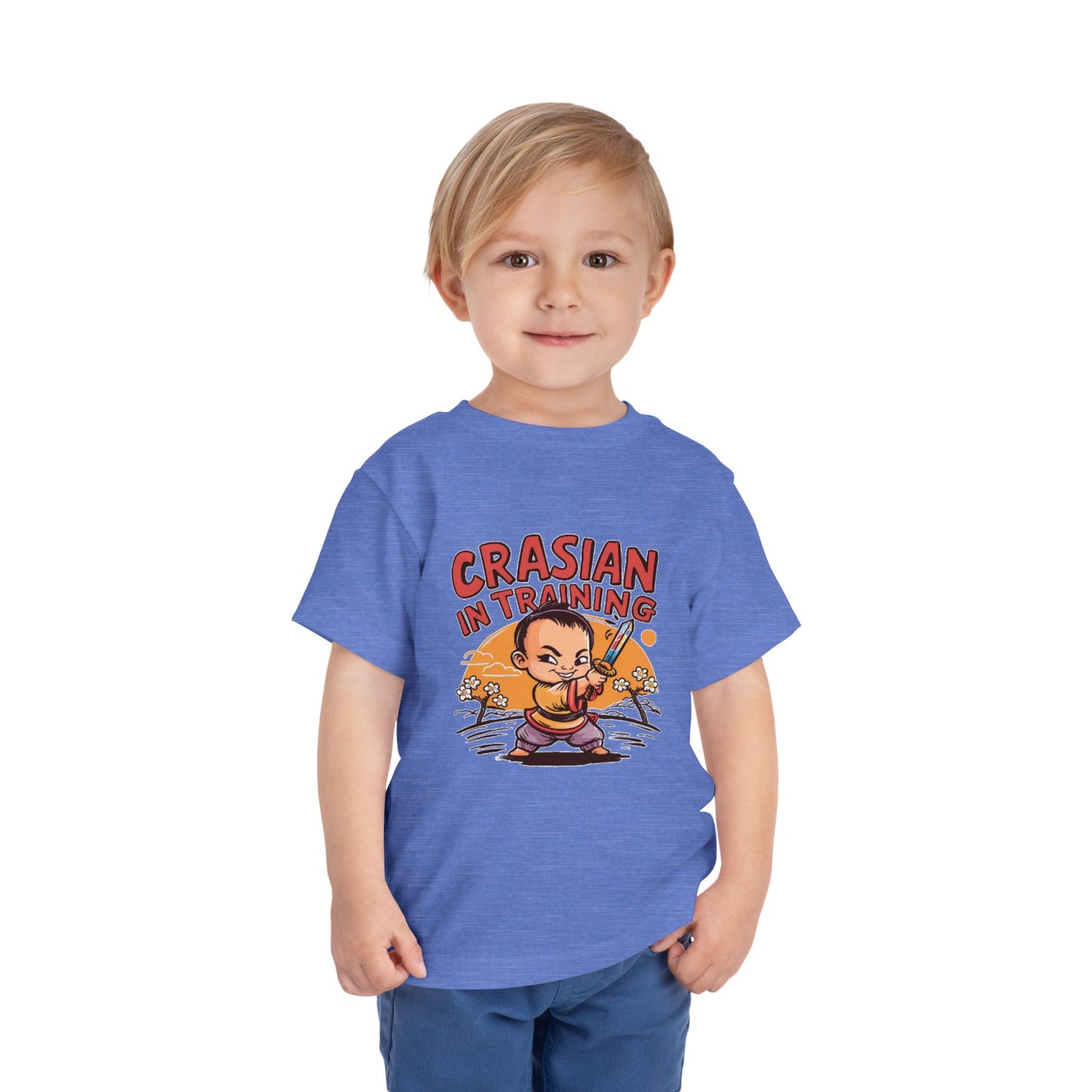 "CRASIAN IN TRAINING" Toddler Short Sleeve Tee