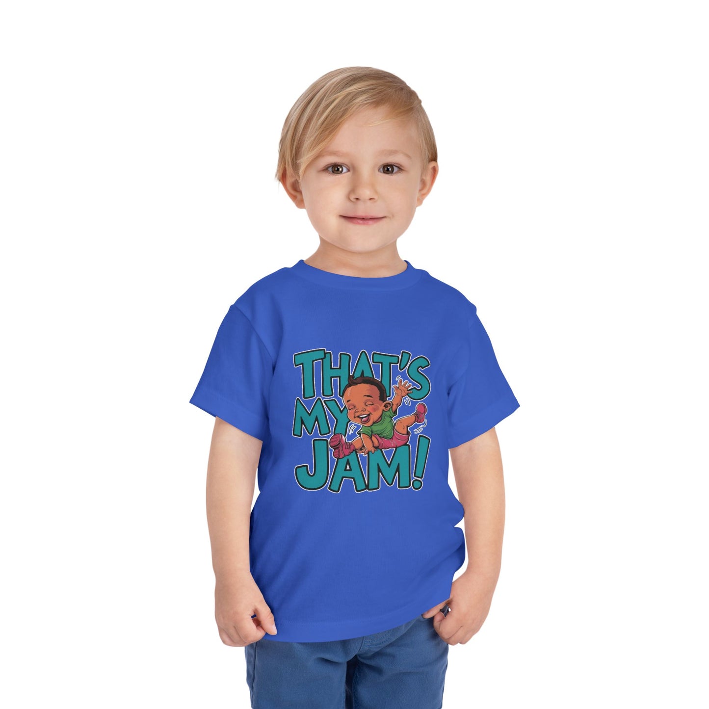 "THAT'S MY JAM" Toddler Short Sleeve Tee