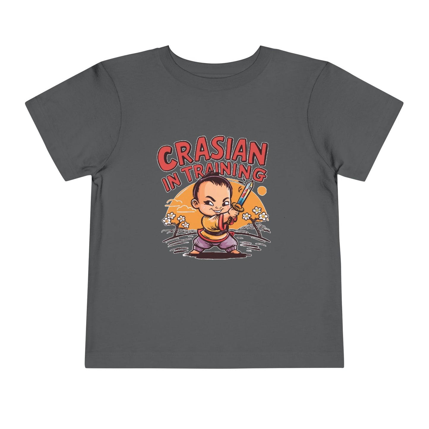 "CRASIAN IN TRAINING" Toddler Short Sleeve Tee