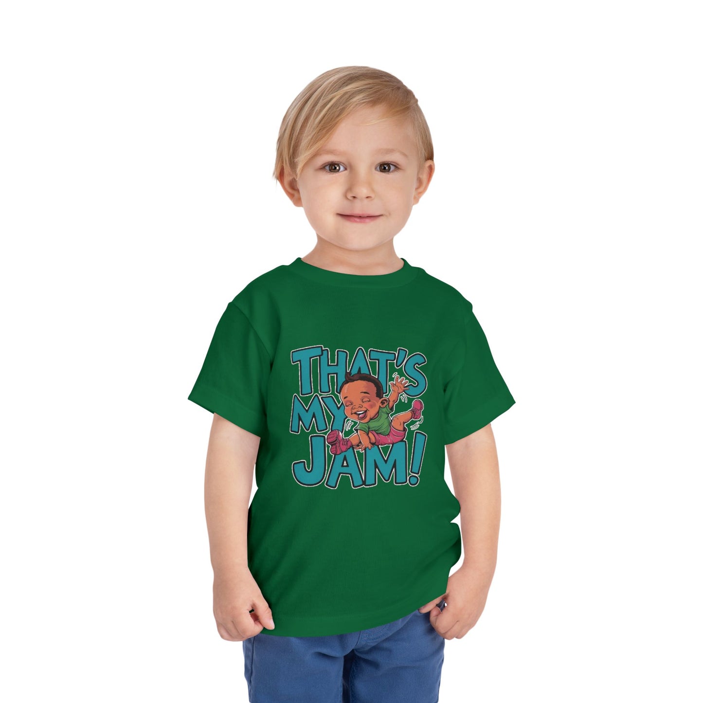 "THAT'S MY JAM" Toddler Short Sleeve Tee