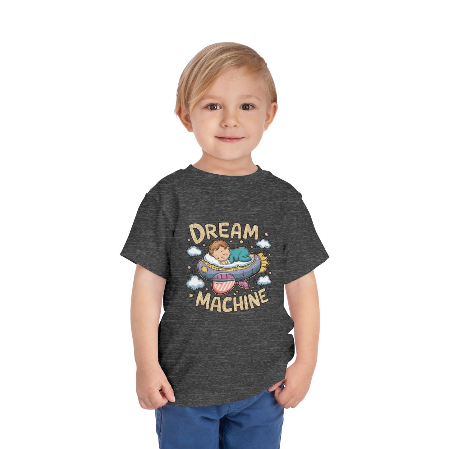 "DREAM MACHINE" Toddler Short Sleeve Tee