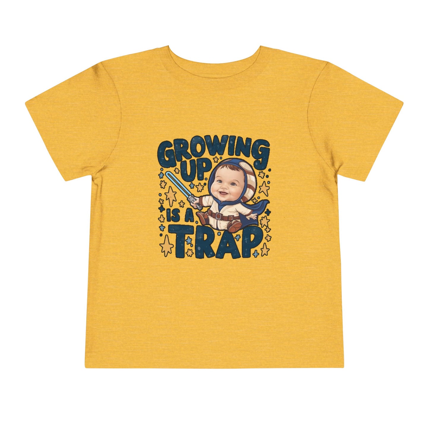 "GROWING UP IS A TRAP" Toddler Short Sleeve Tee