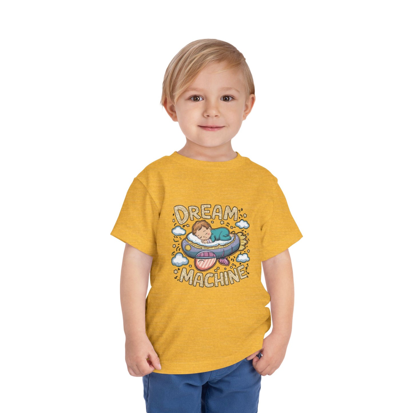 "DREAM MACHINE" Toddler Short Sleeve Tee