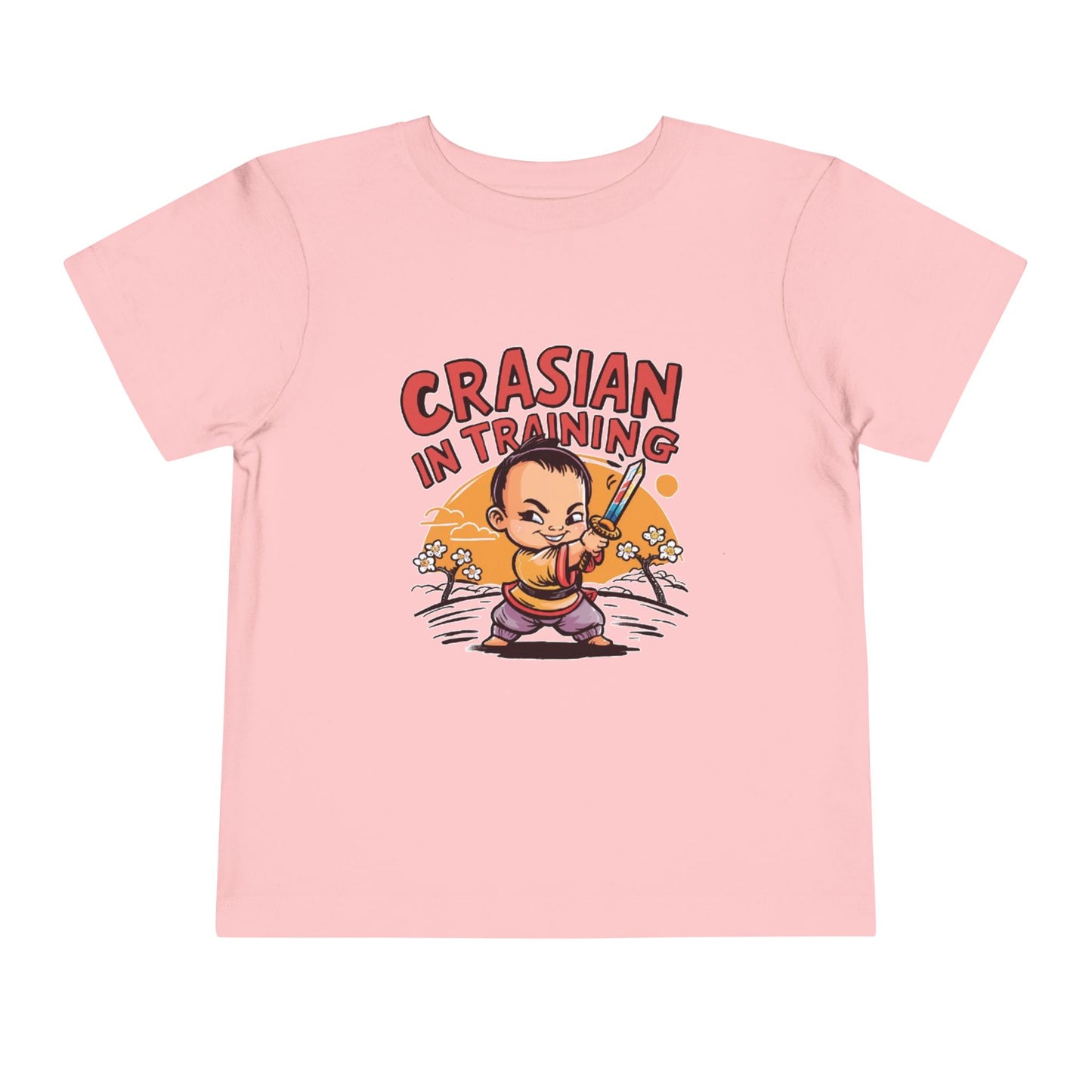 "CRASIAN IN TRAINING" Toddler Short Sleeve Tee