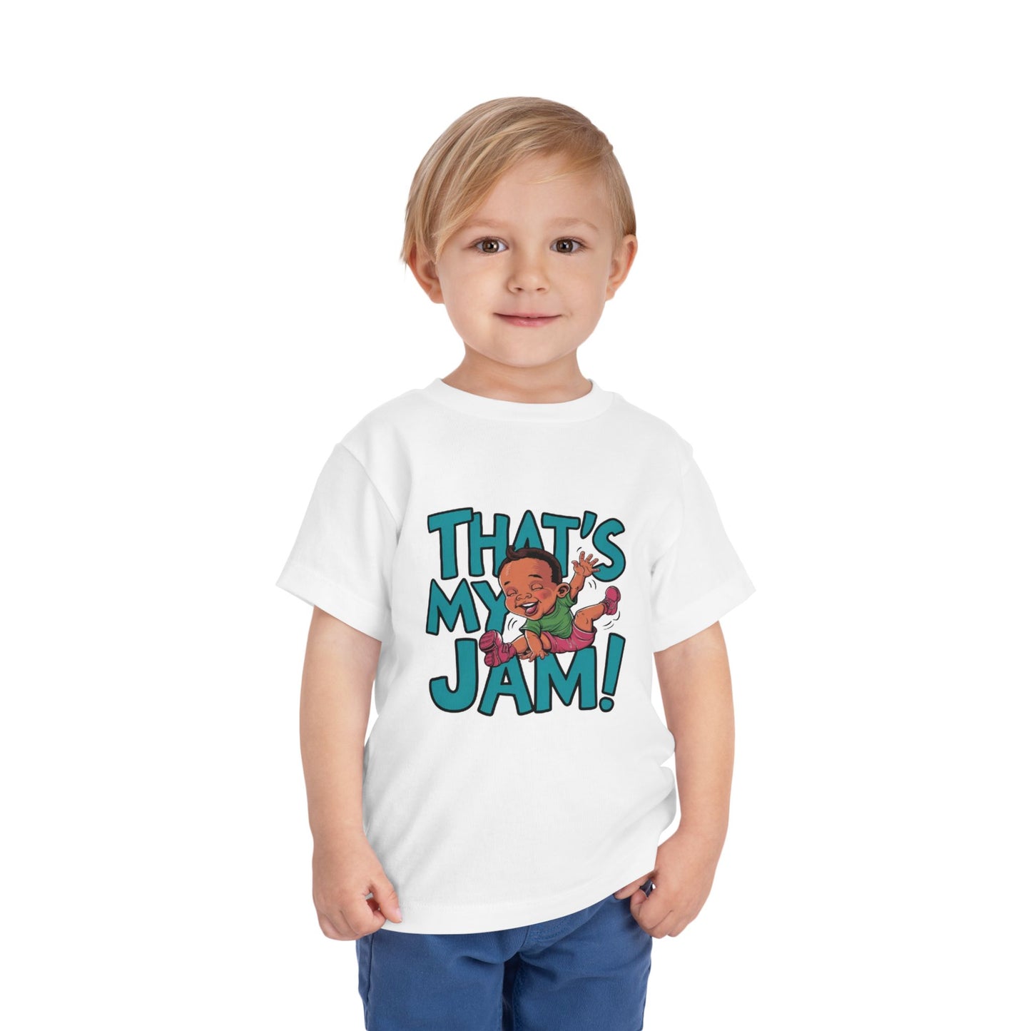 "THAT'S MY JAM" Toddler Short Sleeve Tee