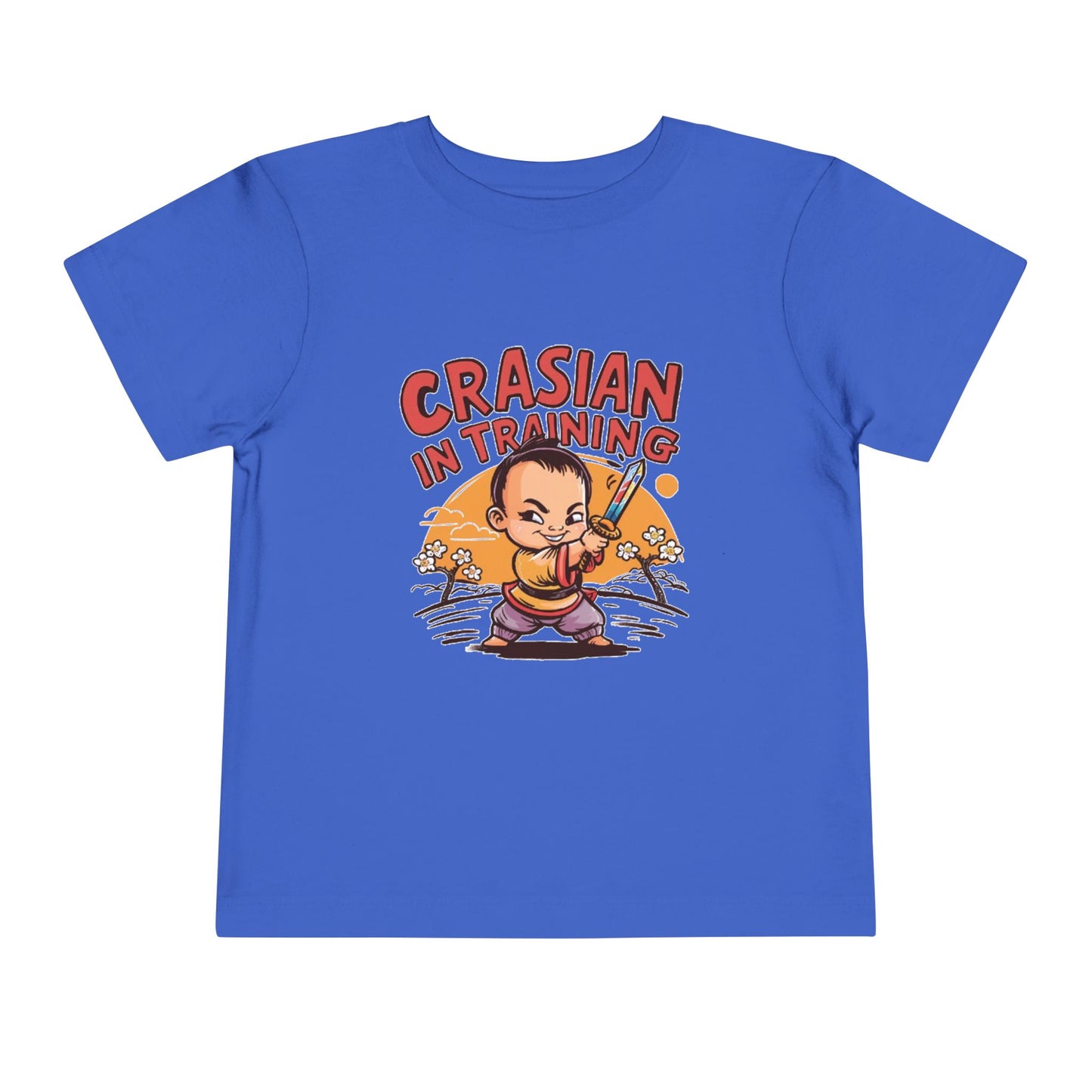 "CRASIAN IN TRAINING" Toddler Short Sleeve Tee