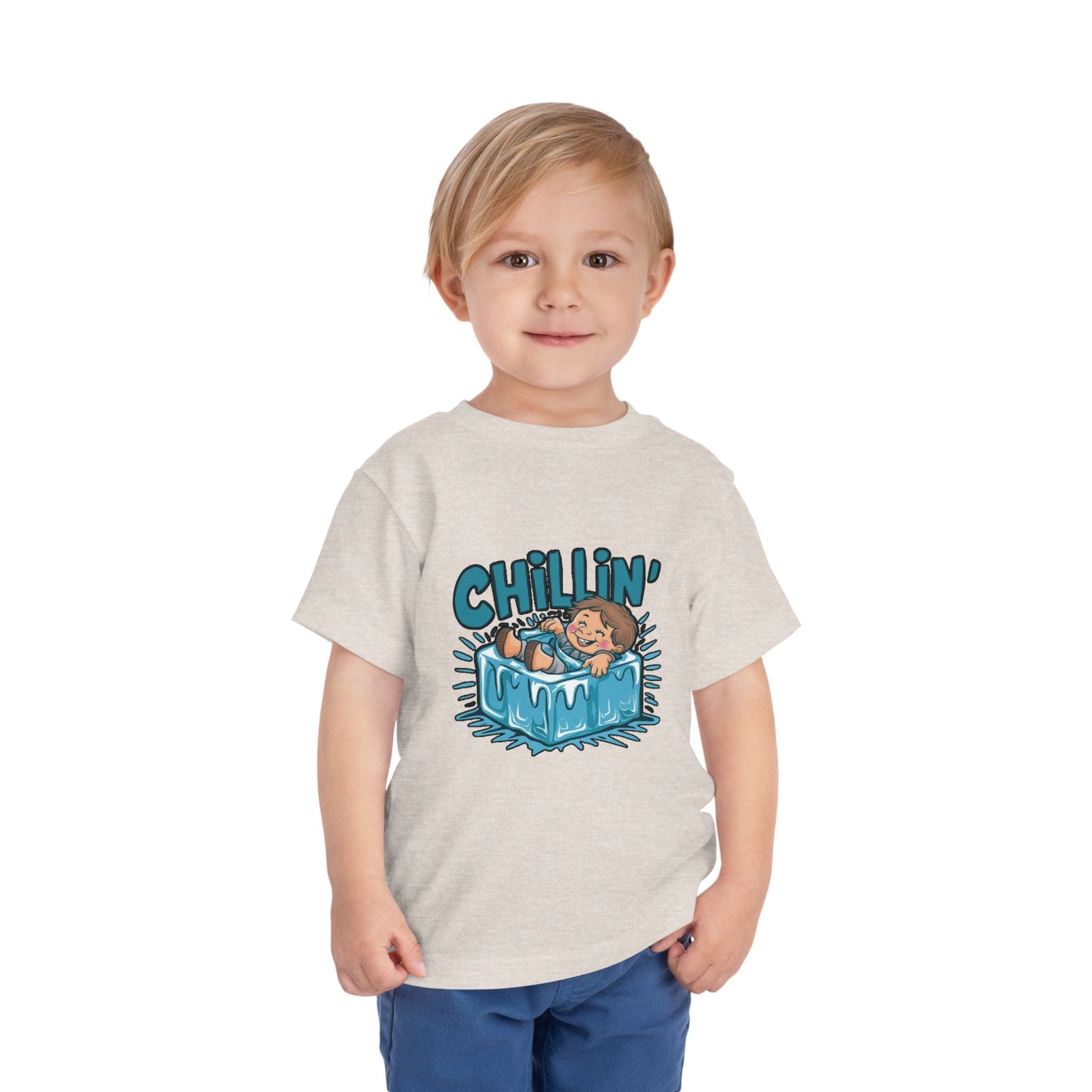 "CHILLIN" Toddler Short Sleeve Tee