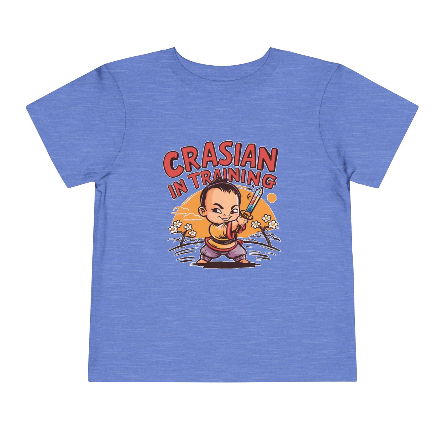 "CRASIAN IN TRAINING" Toddler Short Sleeve Tee