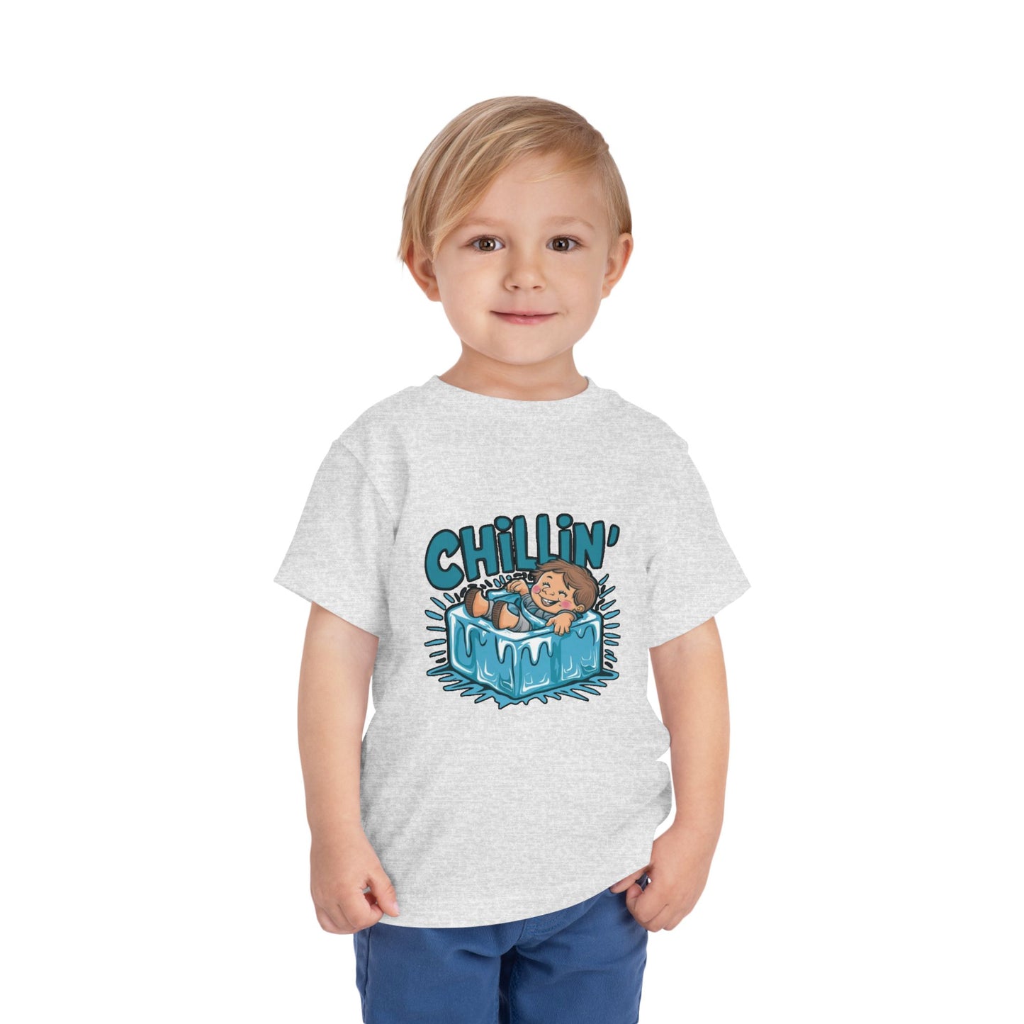 "CHILLIN" Toddler Short Sleeve Tee