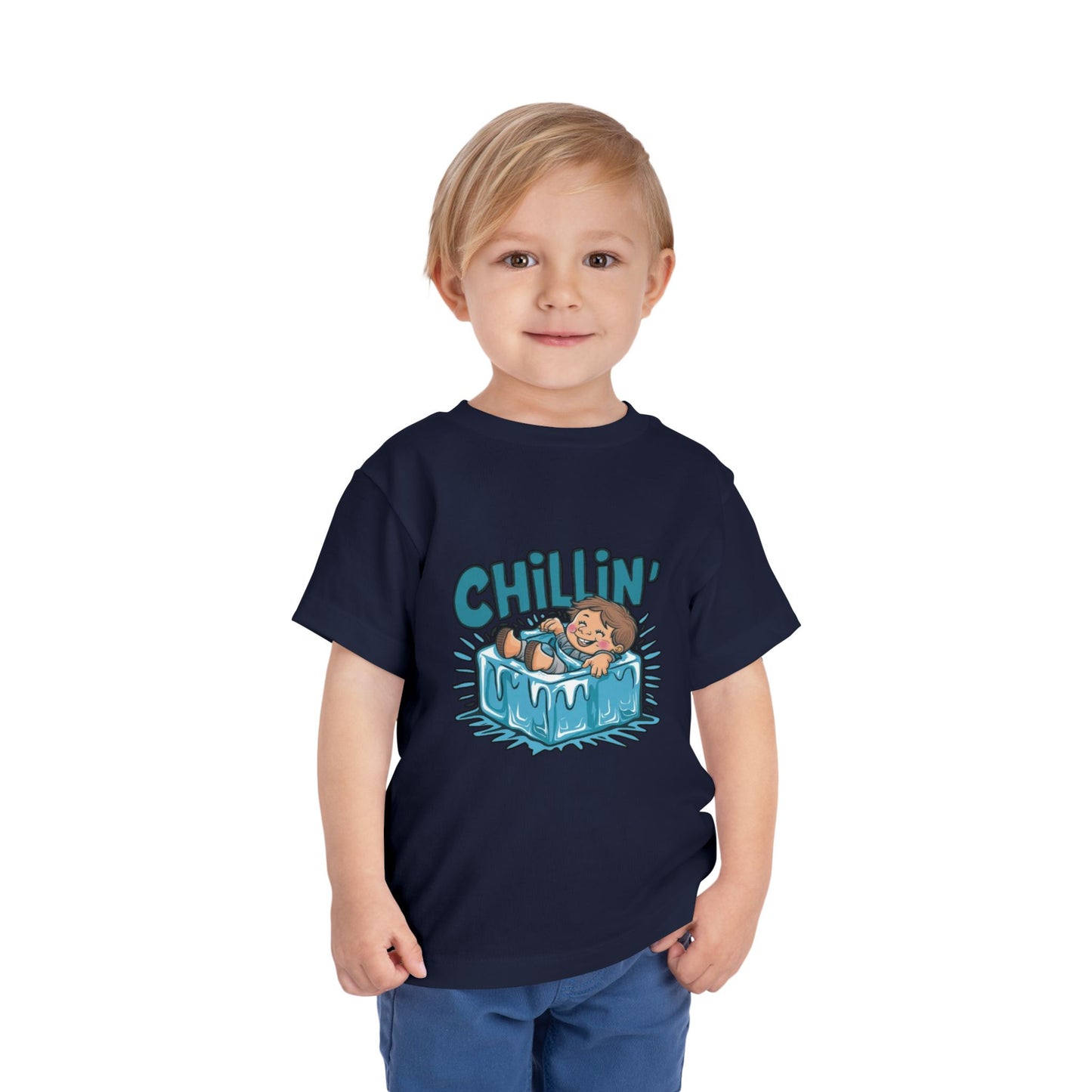 "CHILLIN" Toddler Short Sleeve Tee