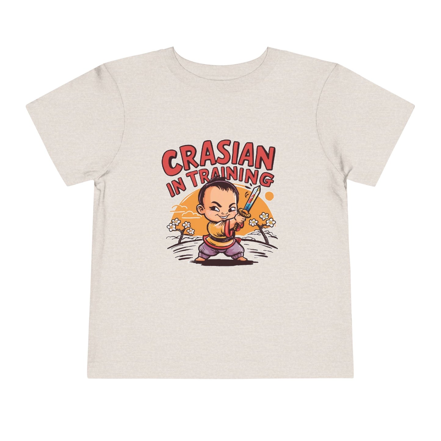 "CRASIAN IN TRAINING" Toddler Short Sleeve Tee