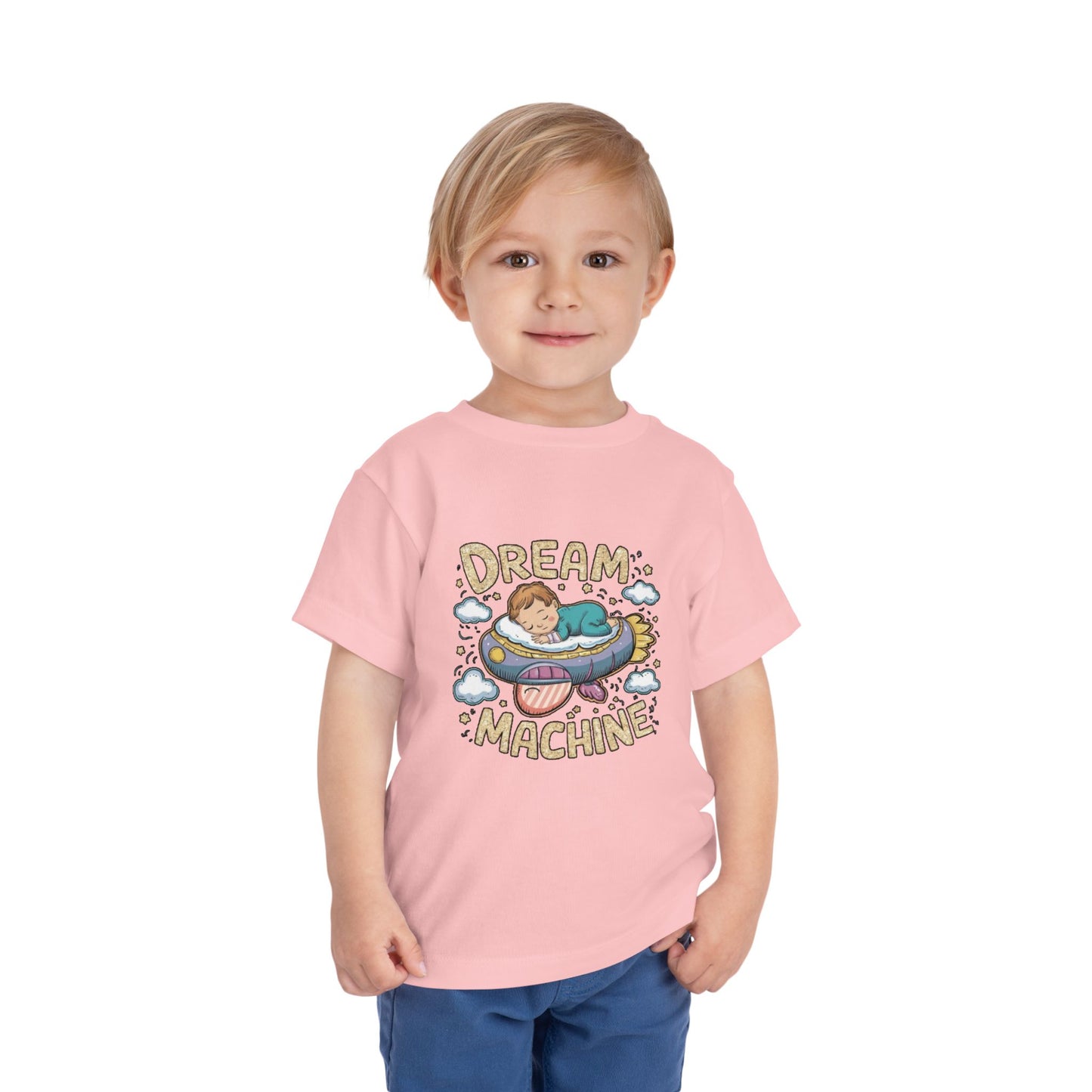 "DREAM MACHINE" Toddler Short Sleeve Tee