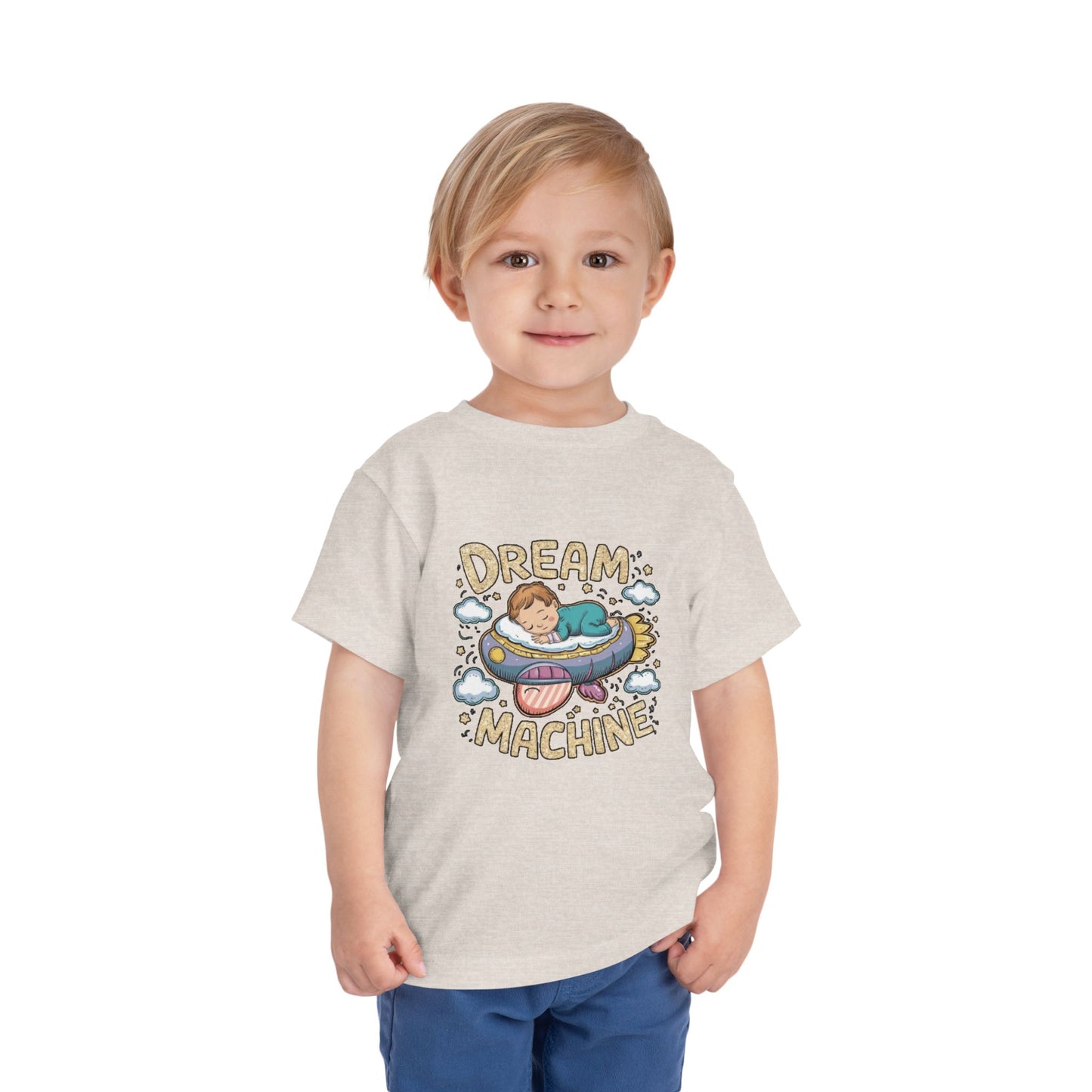 "DREAM MACHINE" Toddler Short Sleeve Tee