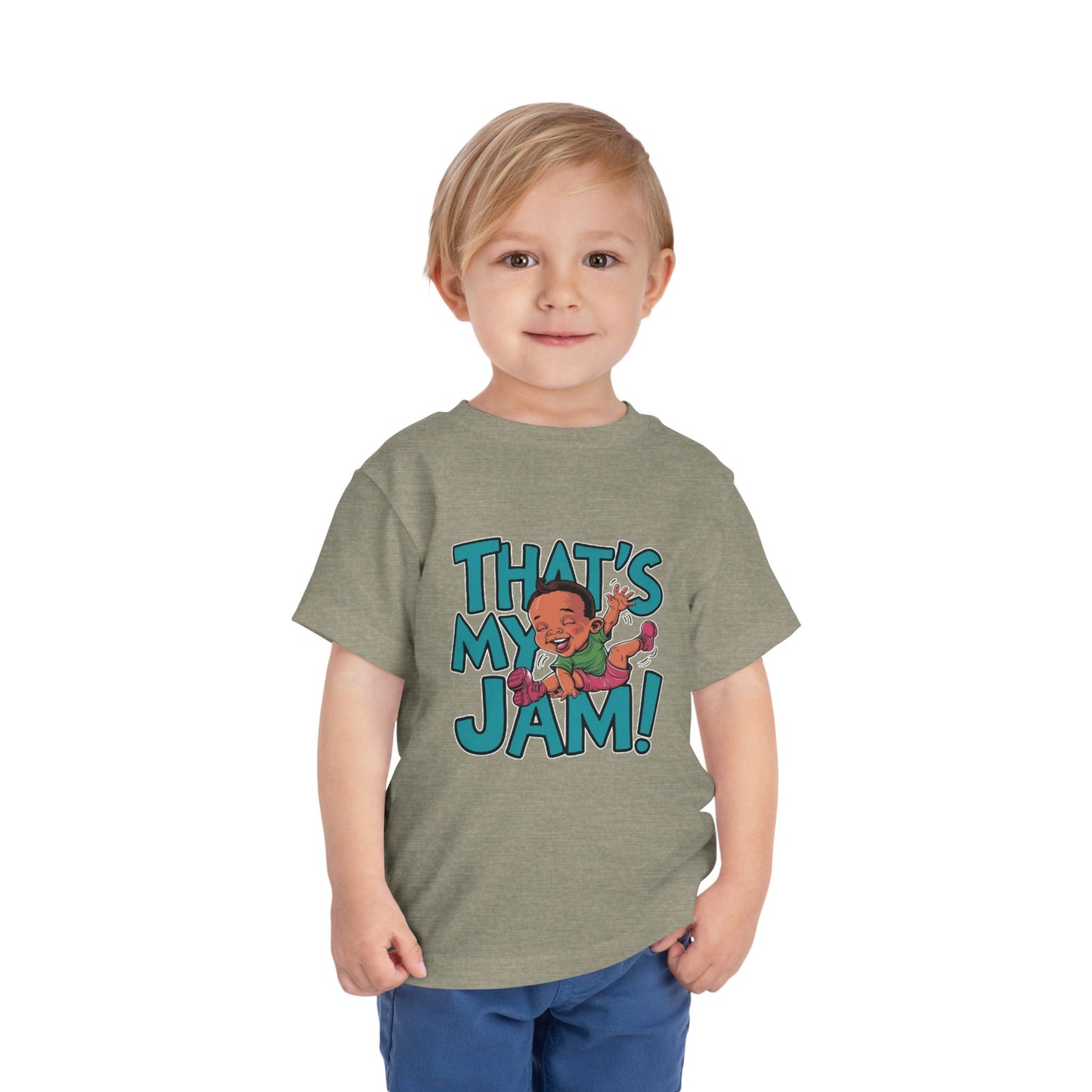 "THAT'S MY JAM" Toddler Short Sleeve Tee