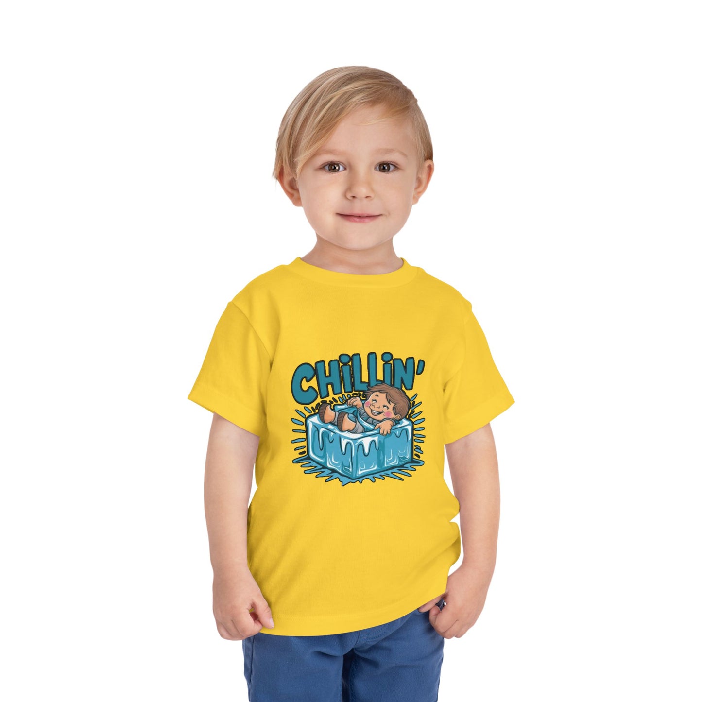 "CHILLIN" Toddler Short Sleeve Tee