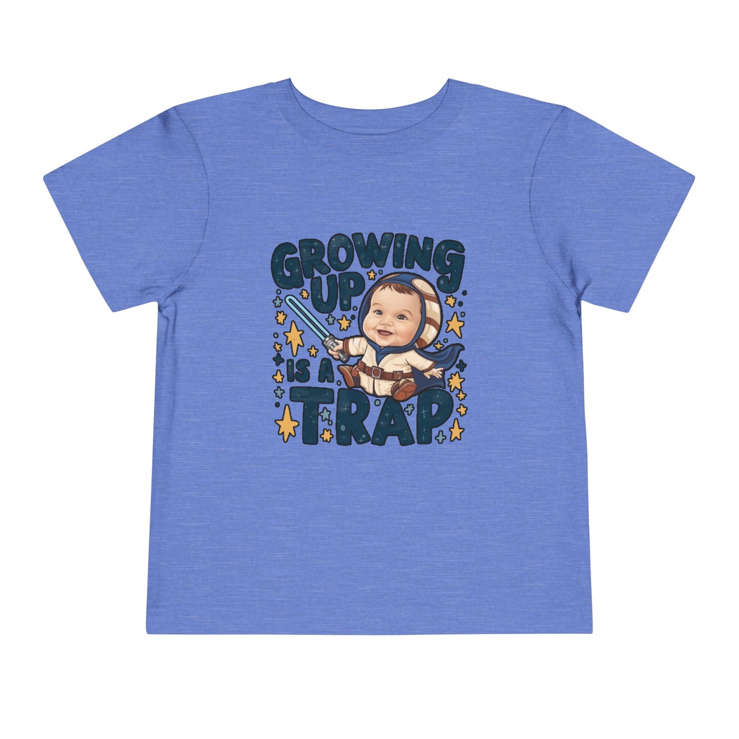 "GROWING UP IS A TRAP" Toddler Short Sleeve Tee